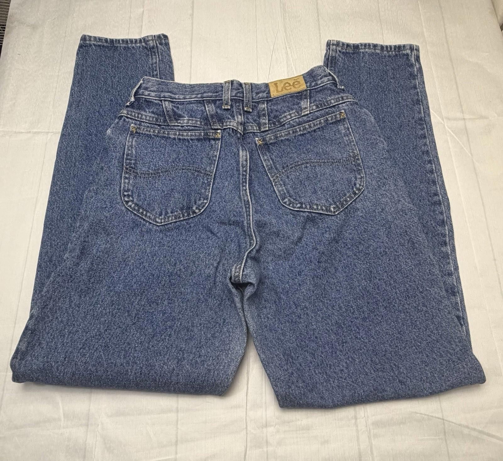 Lee VTG Lee Mom Medium Washed Blue Women’s Sz 10 Made In Usa Size 32" / US 10 / IT 46 - 2 Thumbnail