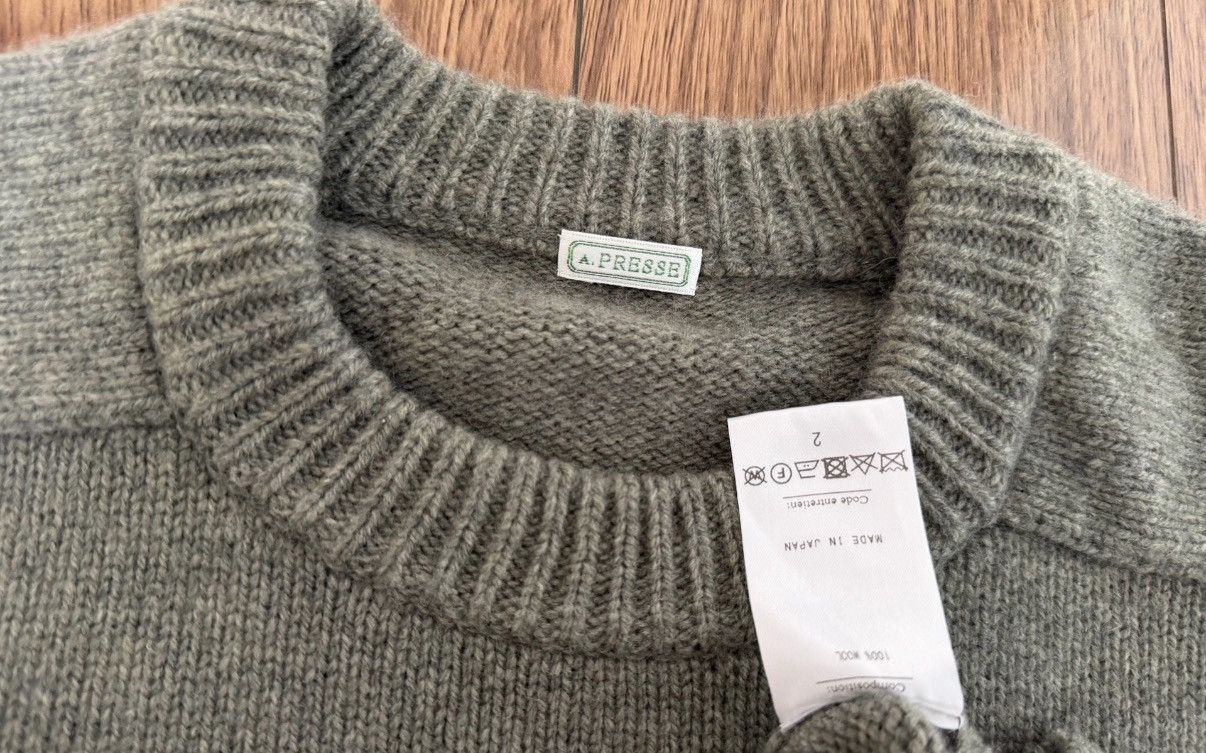 A.PRESSE A.PRESSE Pullover Sweater J6 Size US M / EU 48-50 / 2 - 4 Thumbnail