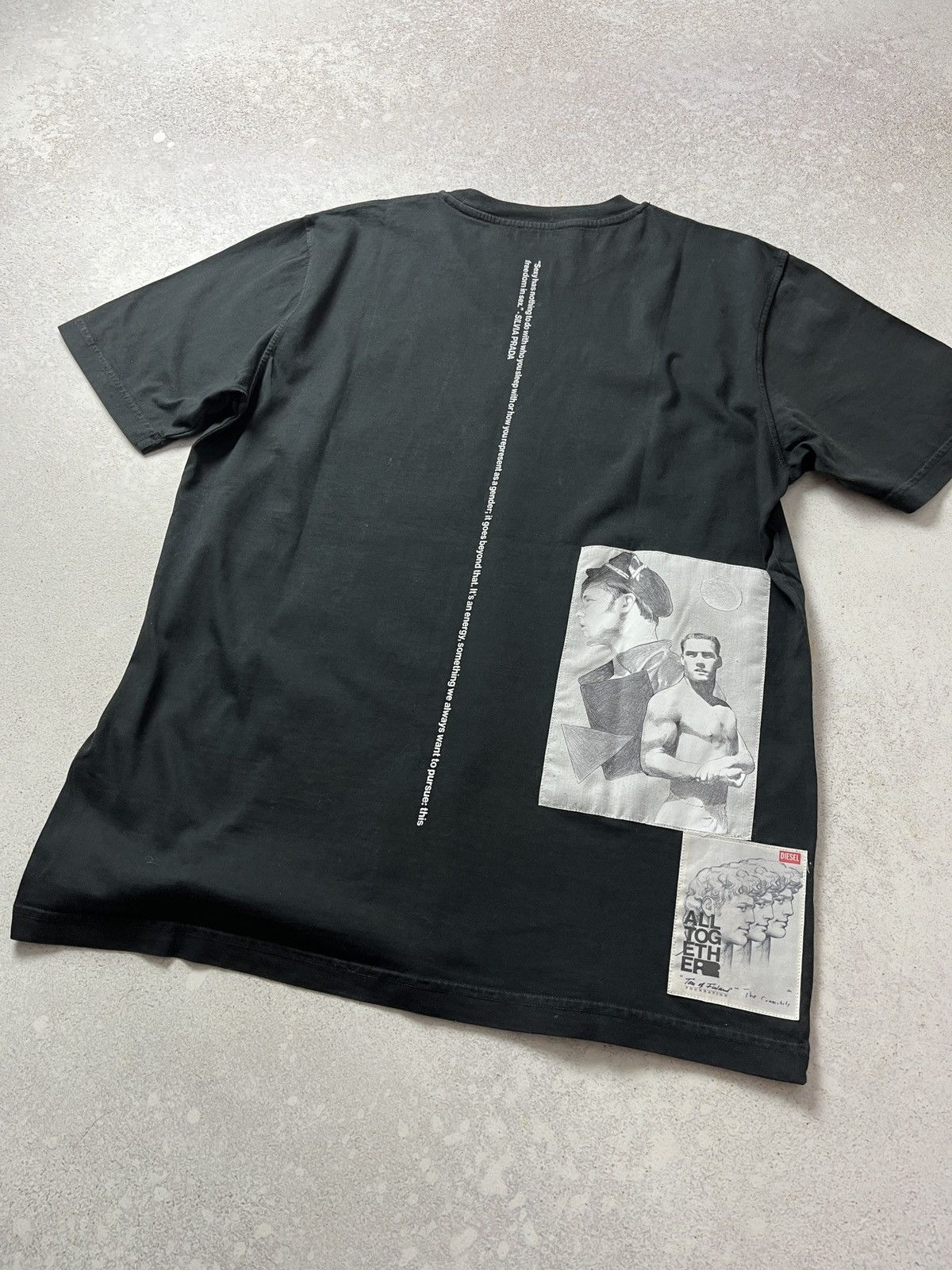 Diesel Diesel Tom Of Finland T-Shirt Gay LGBTQ+ Pride Capsule Day Size US M / EU 48-50 / 2 - 6 Thumbnail