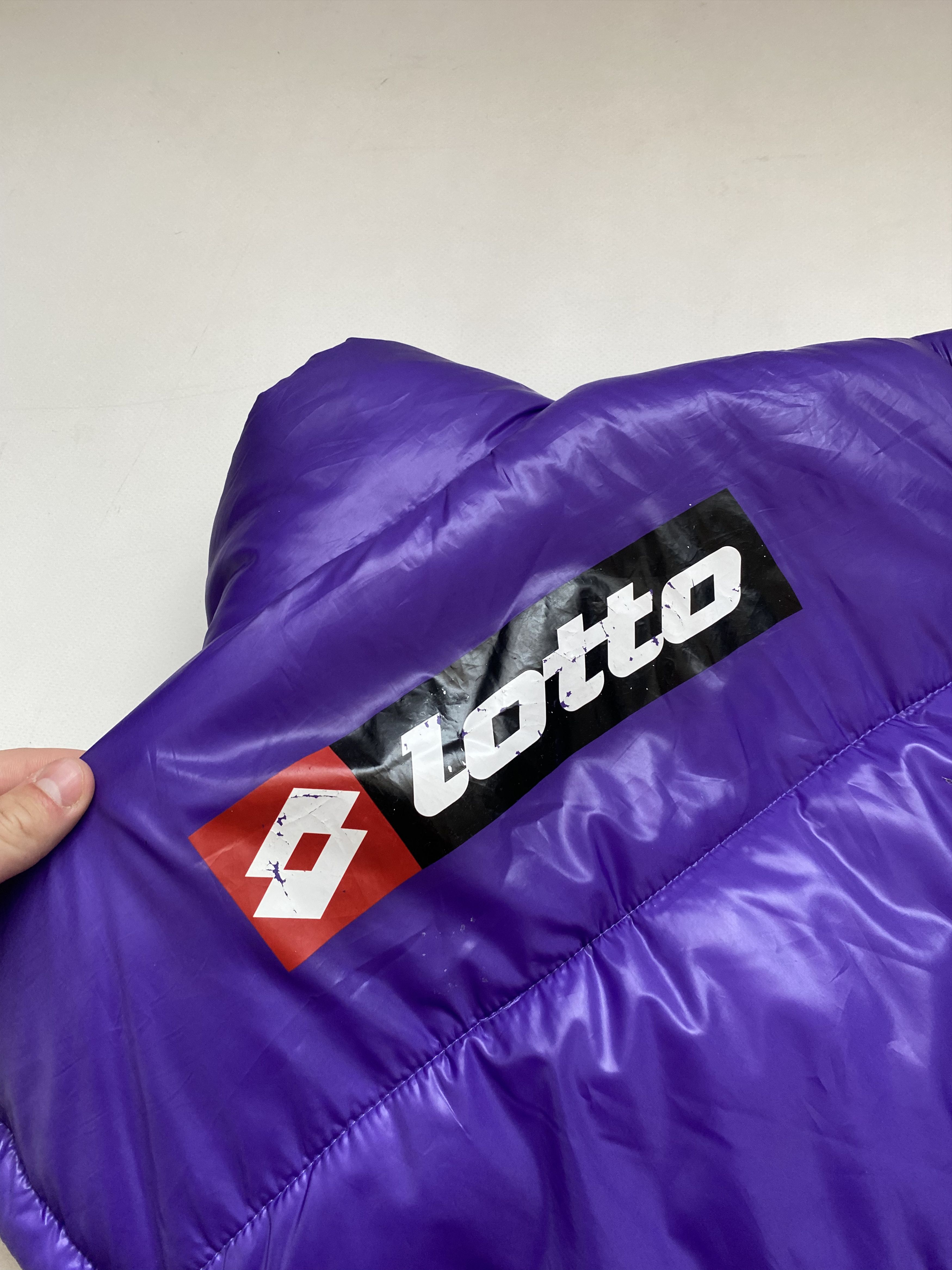 Lotto Sport Very rare Fiorentina lotto down vest football soccer jacket Size US L / EU 52-54 / 3 - 8 Thumbnail