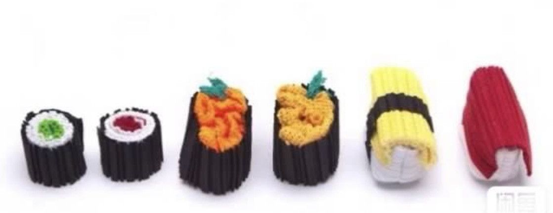 Issey Miyake × Pleats Please Issey Miyake Issey Miyake pleats please sushi bag pouch handkerchief Size ONE SIZE - 5 Thumbnail