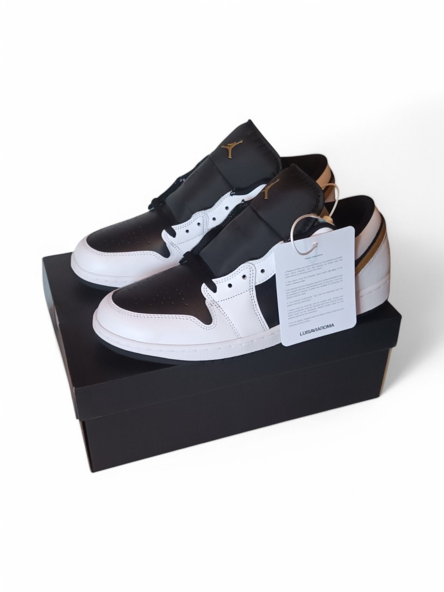 Jordan Brand × Nike Nike Air Jordan 1 Low 'Metallic Gold' 553558-172 Size US 12.5 / EU 45-46 - 22 Thumbnail