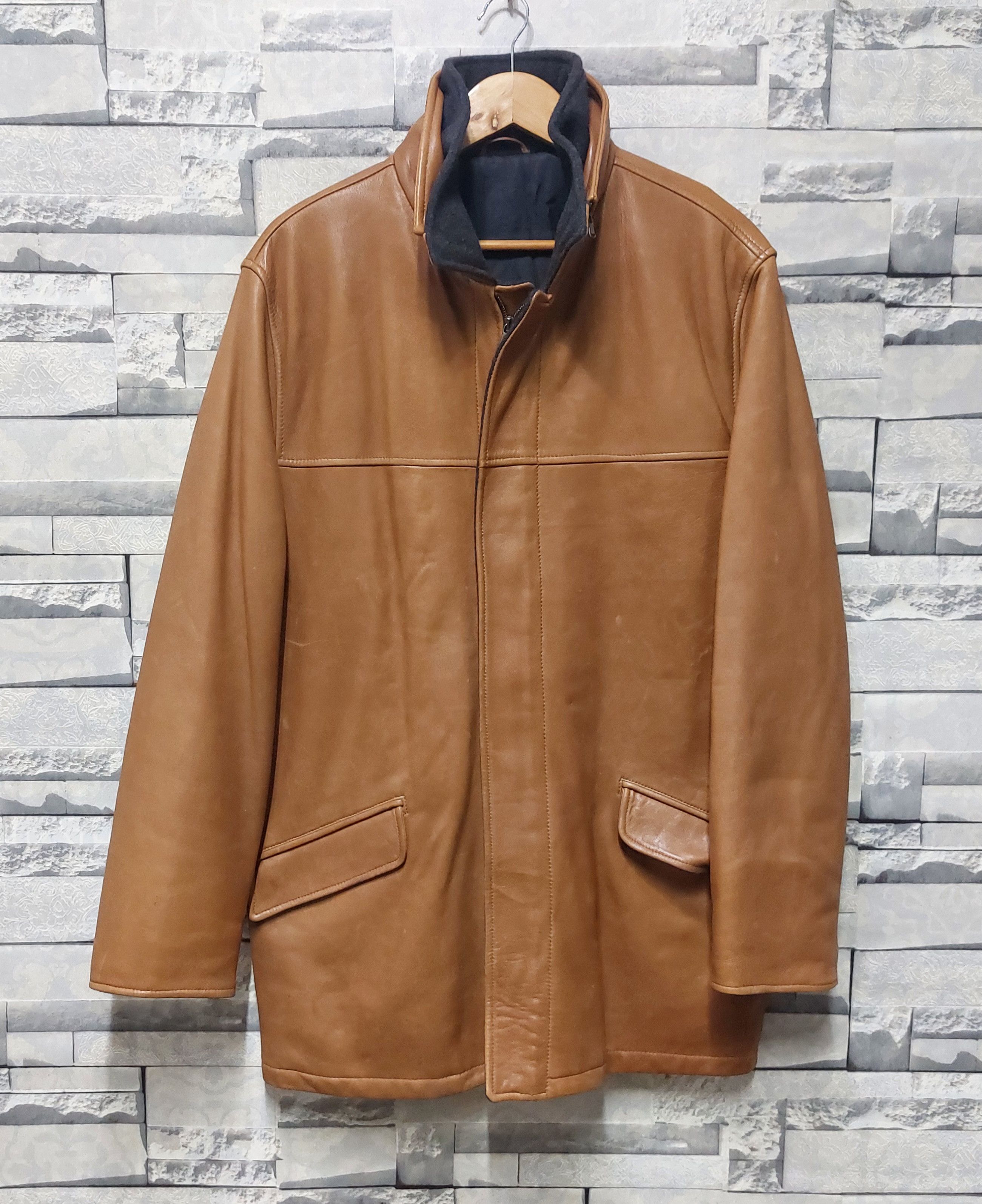 Christian Dior Monsieur Christian Dior Leather jacket Size US XL / EU 56 / 4 - 1 Thumbnail