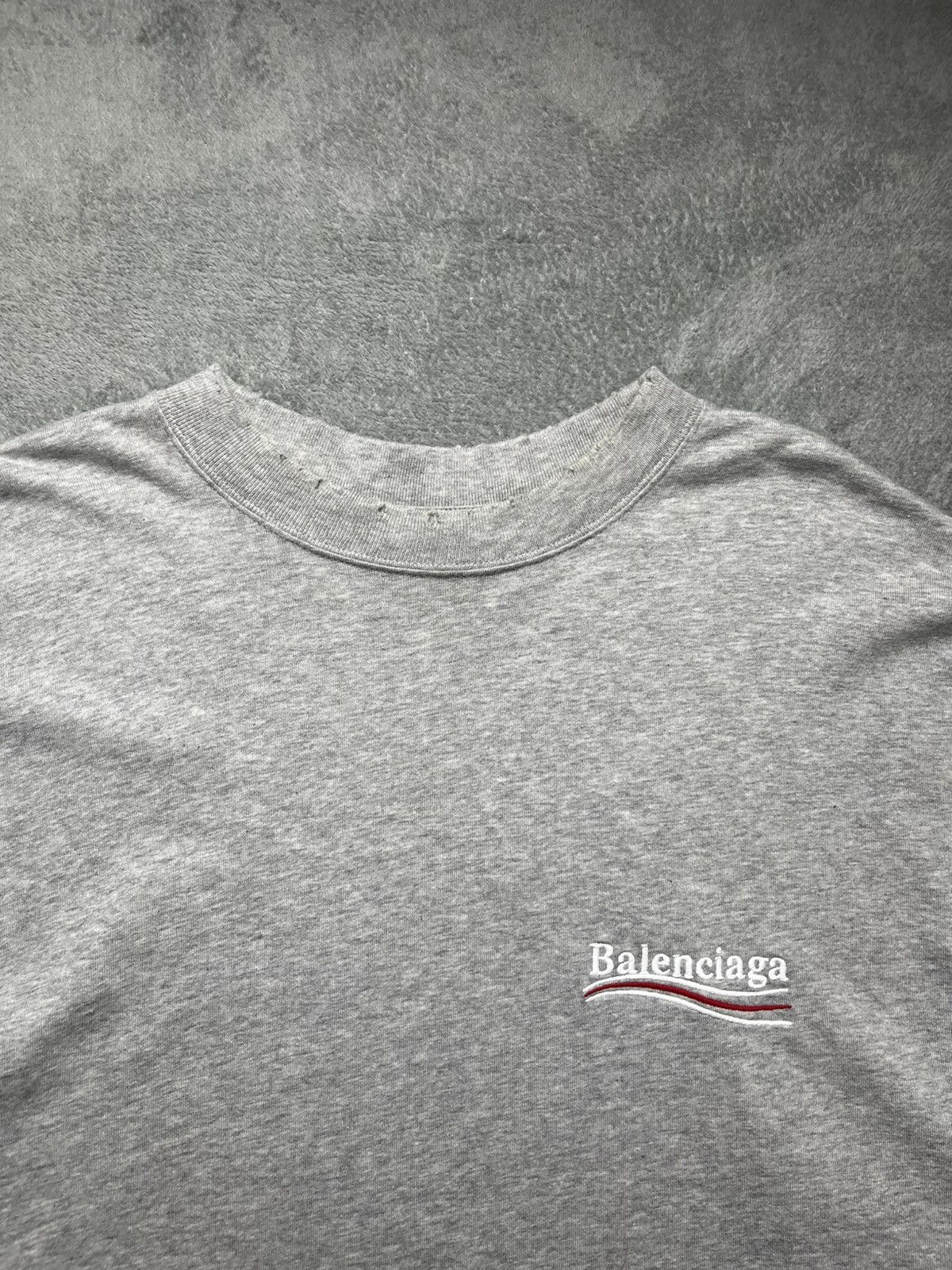 Balenciaga Balenciaga - SS/21 Political Campaign Layered Longsleeve Size US S / EU 44-46 / 1 - 7 Thumbnail