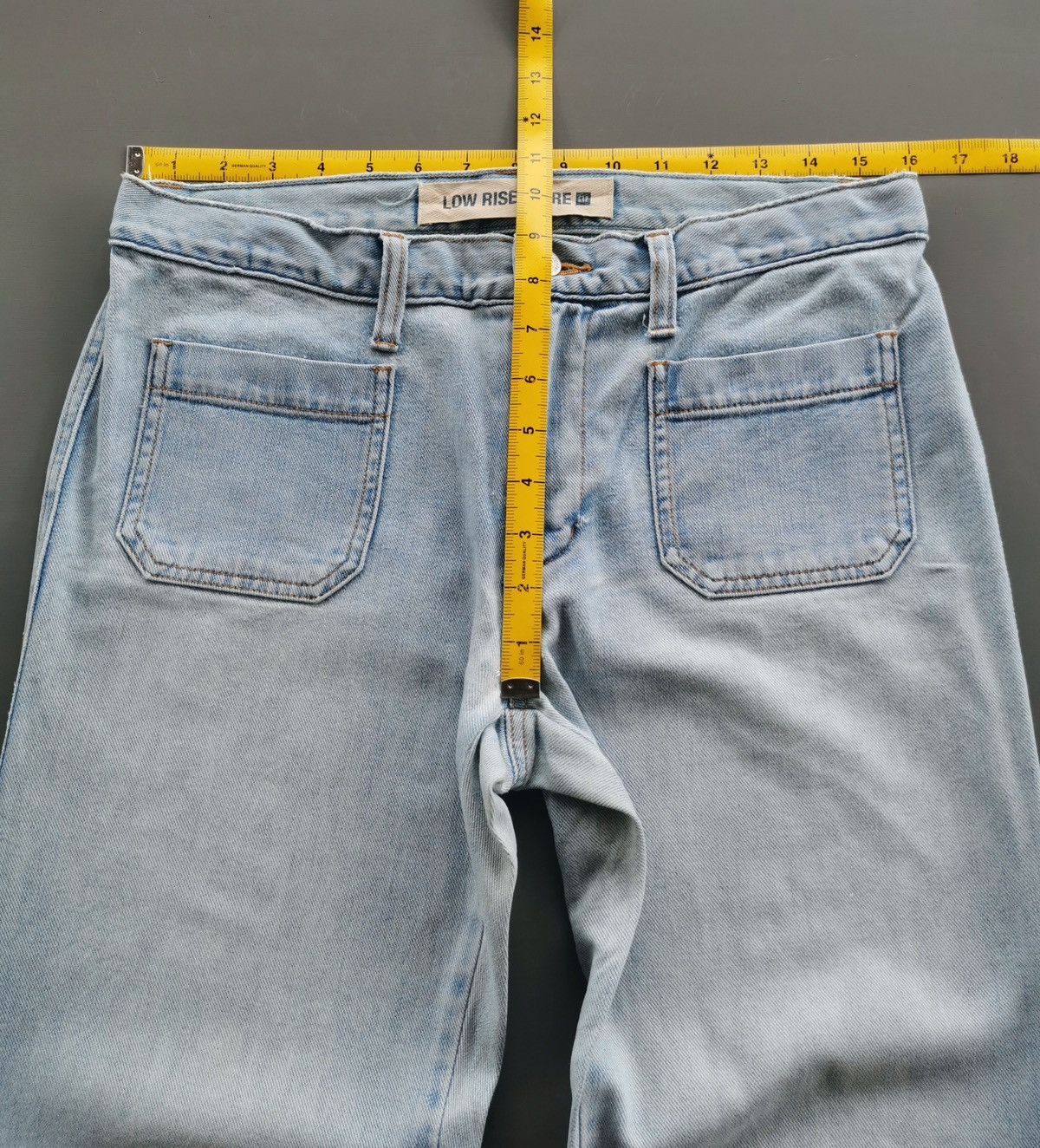 Gap × Yeezy Vintage Gap Low Rise Flare Jeans Size US 32 / EU 48 - 10 Thumbnail