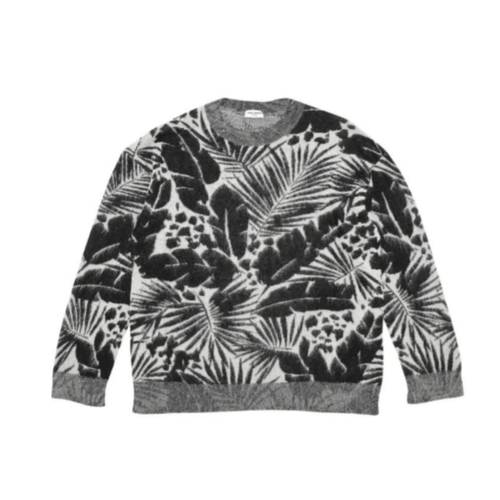 Saint Laurent Paris o1y0126 Sweater in Multicolor Size S / US 4 / IT 40 - 1 Thumbnail
