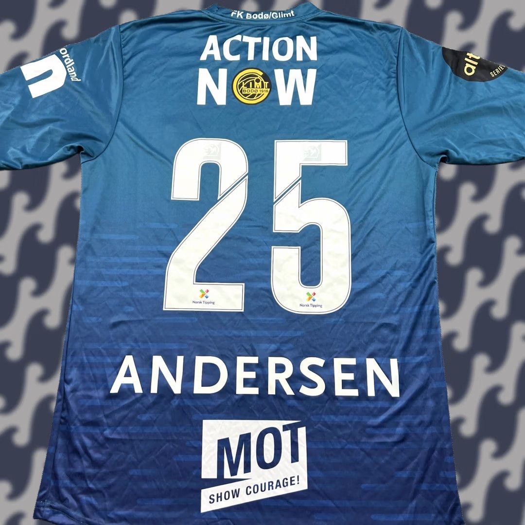 Diadora Diadora Bodo Glimt 2023 2024 Goalkeeper Football Jersey Men Sz L Blue Size US L / EU 52-54 / 3 - 1 Thumbnail