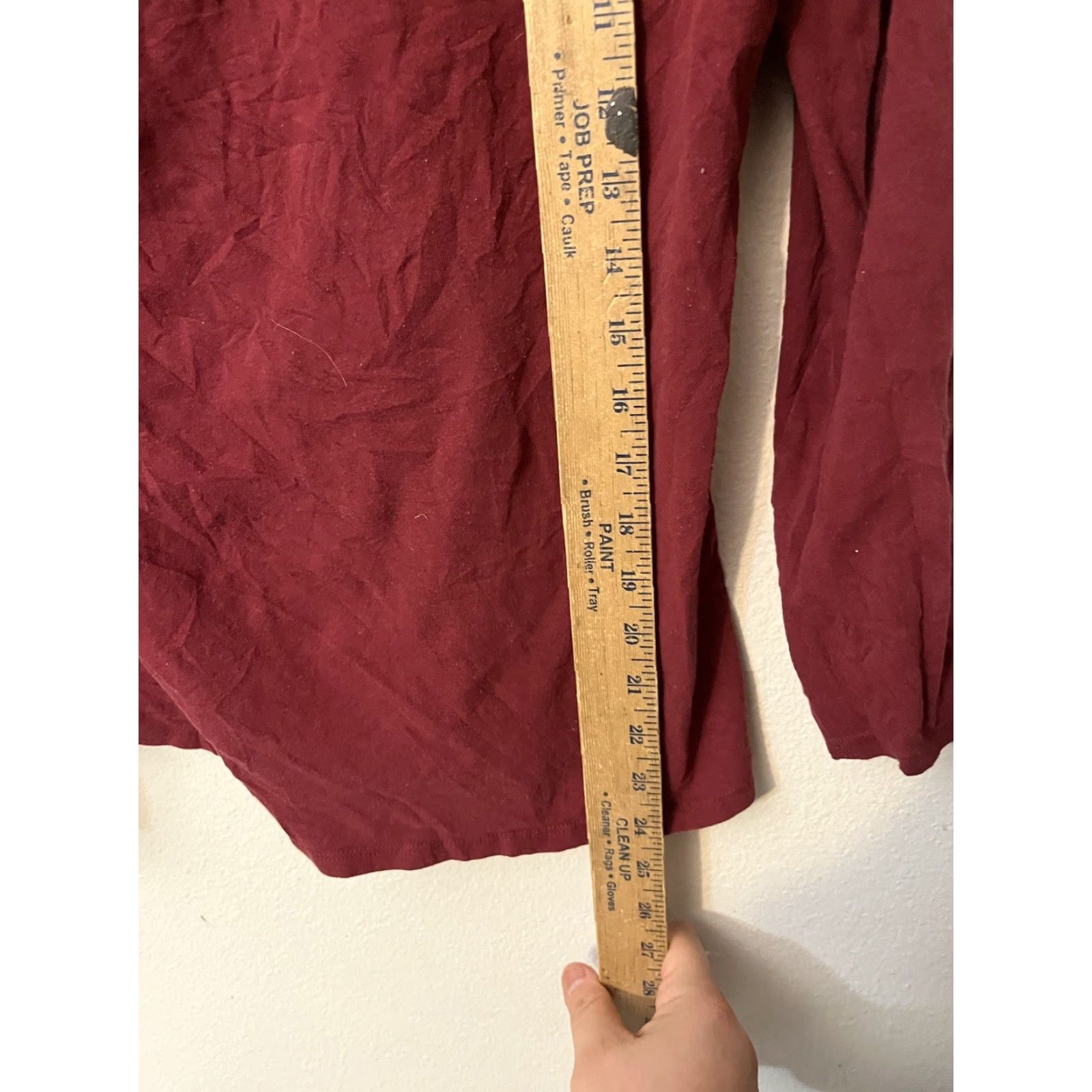 Calvin Klein VINTAGE Calvin Klein Sleepwear Shirt Women M Red Round Neck Long Sleeve Pullover Logo Comfort Classic 90s Mens Womens Size M / US 6-8 / IT 42-44 - 4 Thumbnail