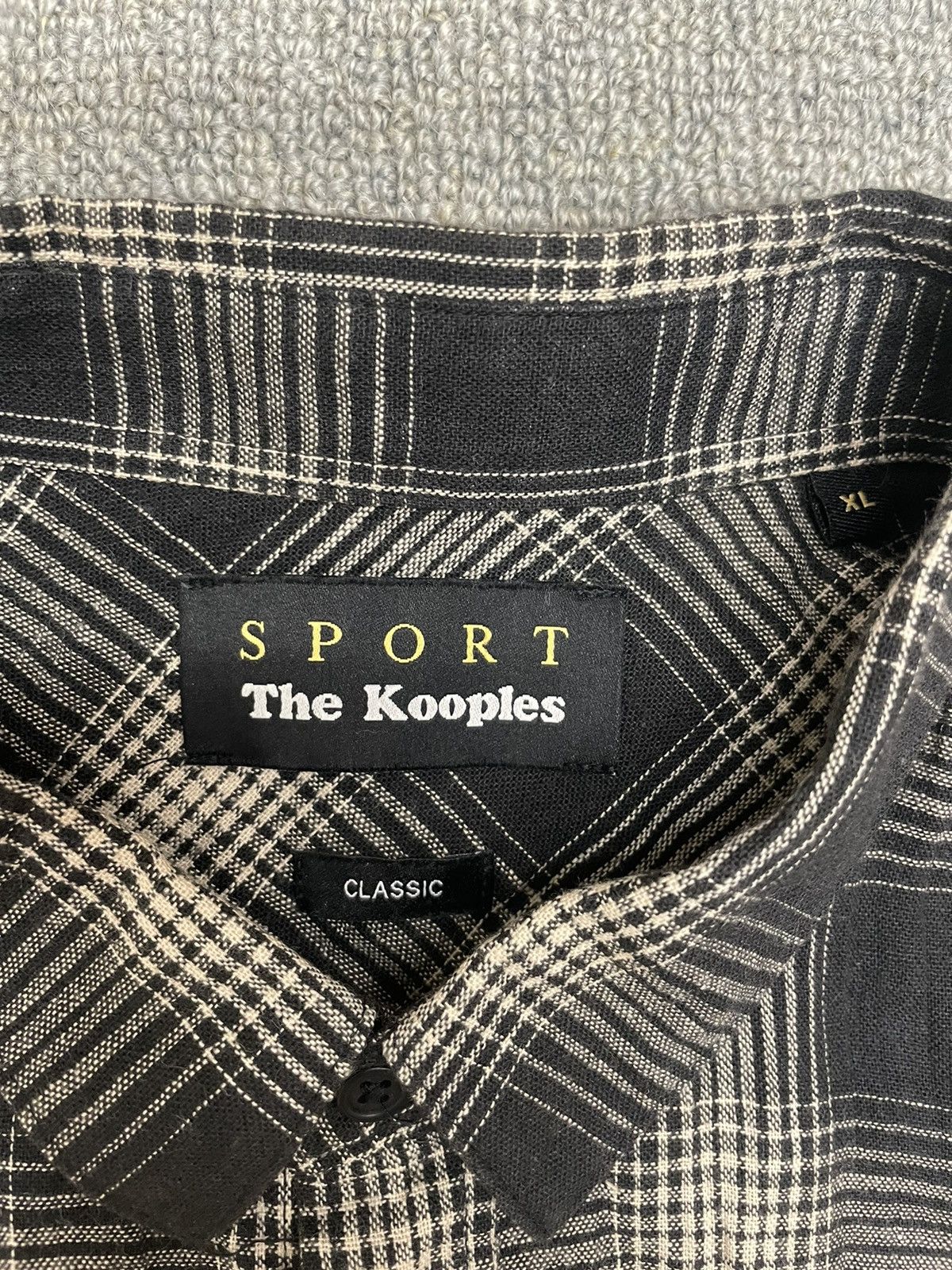 The Kooples The Kooplex Sport Plaid Long Sleeve Shirt Size US XL / EU 56 / 4 - 2 Thumbnail