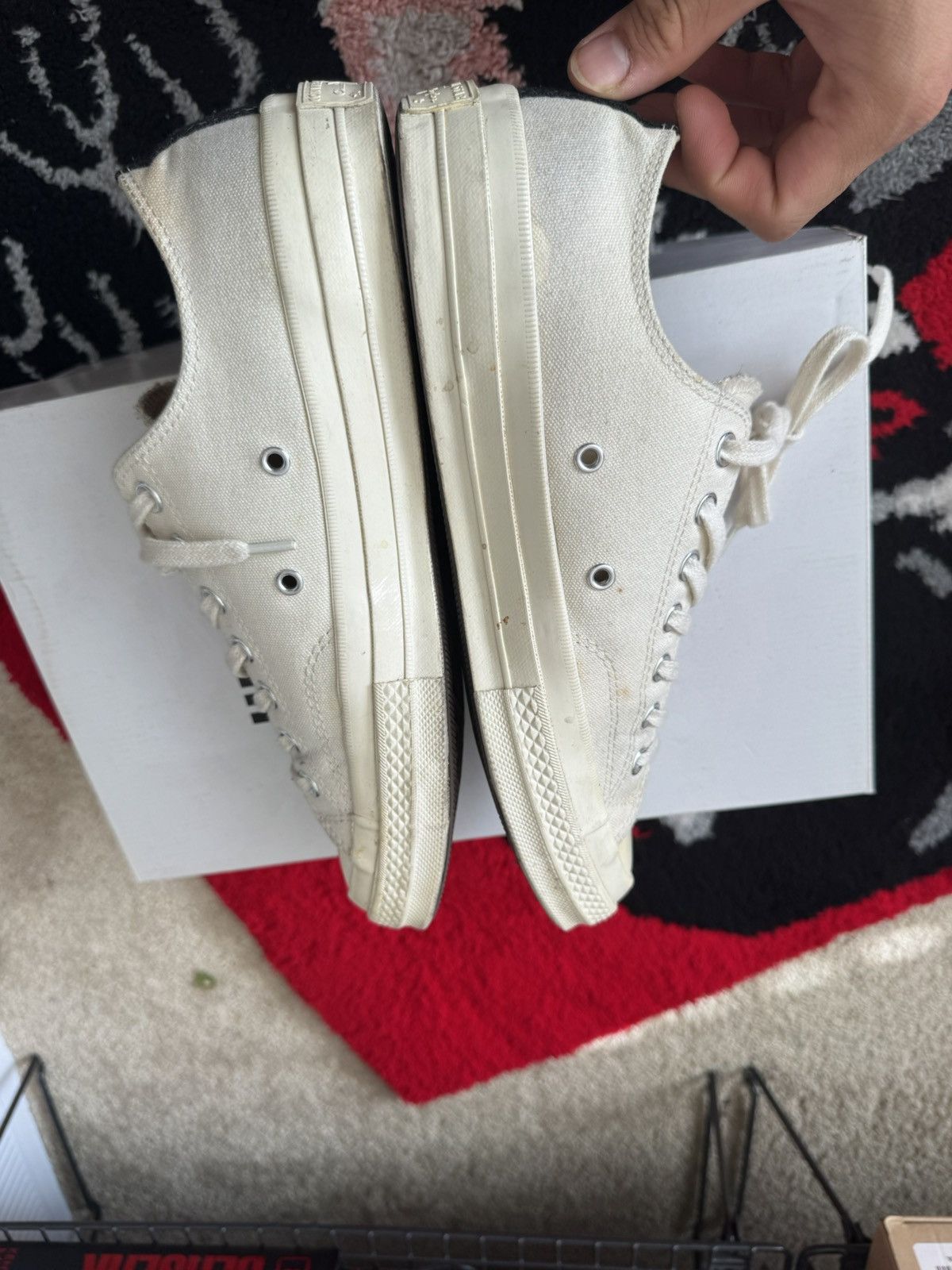 Comme des Garcons Custom Comme Des Garcon Converse Authentic Size US 9 / EU 42 - 4 Thumbnail