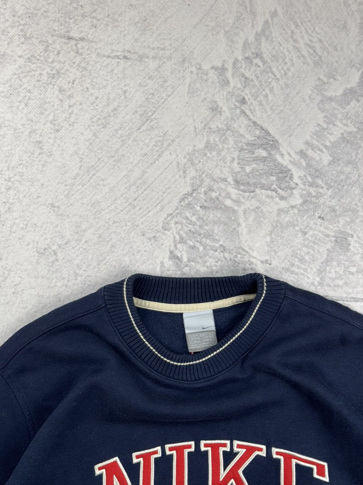 Nike × Vintage NIKE VINTAGE CENTER LOGO OVERSIZE BOXY SWEATSHIRT Size US M / EU 48-50 / 2 - 5 Thumbnail