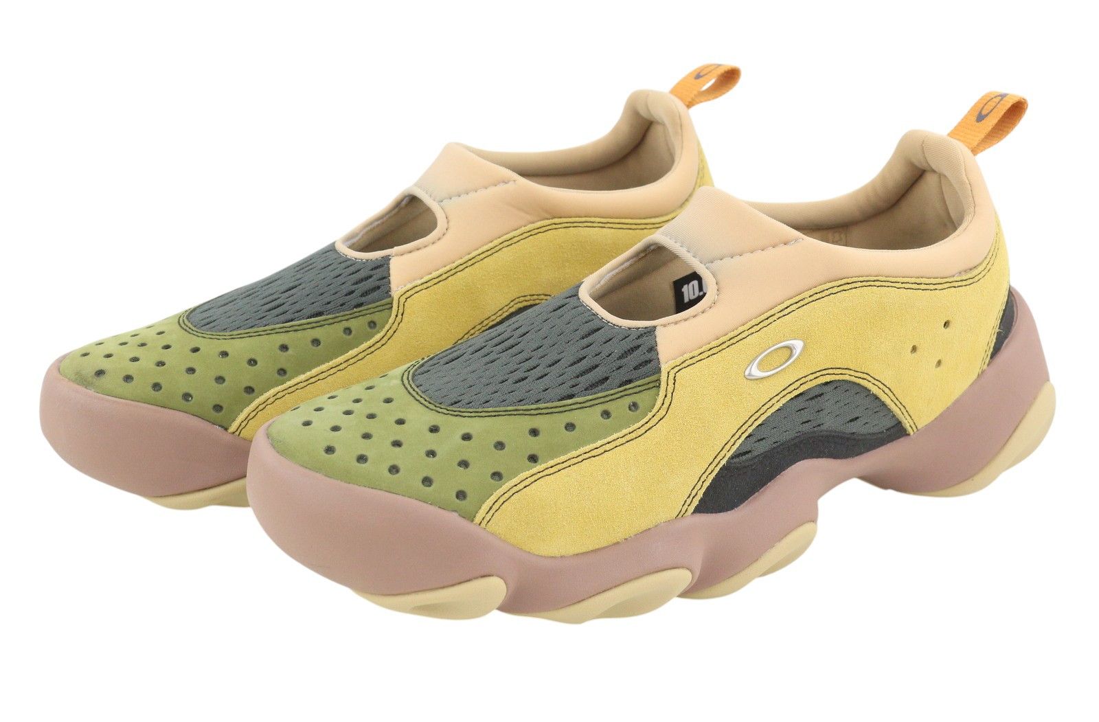 Brain Dead OAKLEY FACTORY FLESH SUEDE EU44 Whey Multi Sandals 90523 Size US 11 / EU 44 - 4 Thumbnail