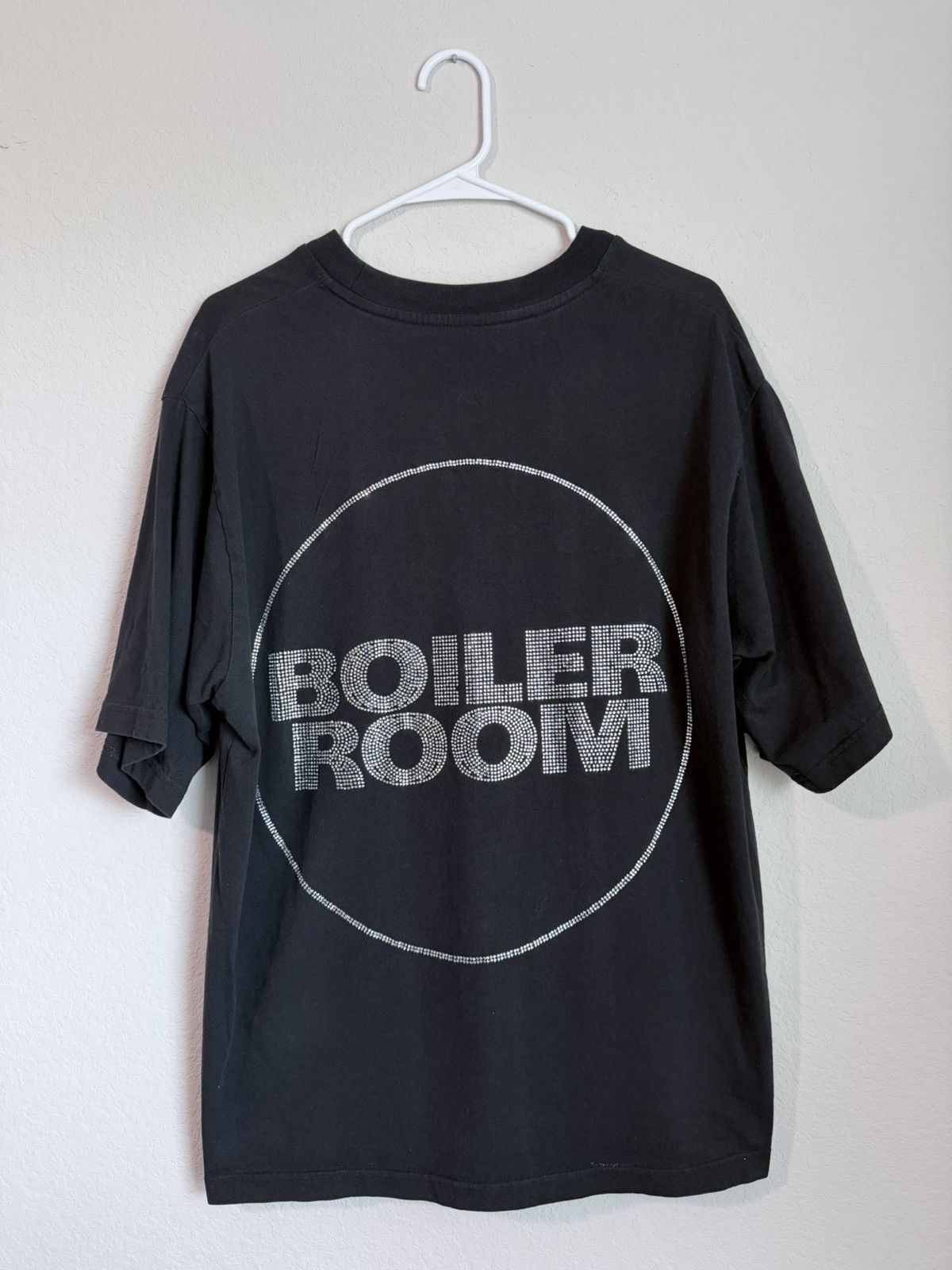 Boiler Room Boiler Room Core Rhinestone Logo Tee — Black, Size L Size US L / EU 52-54 / 3 - 2 Thumbnail
