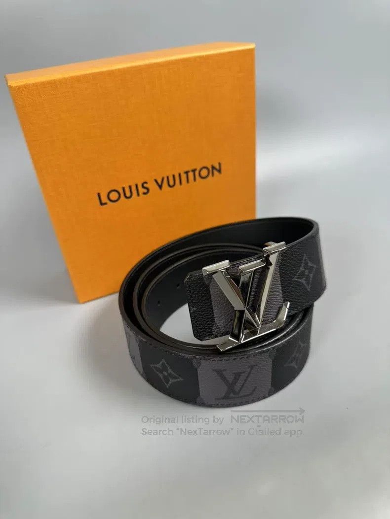 Louis Vuitton Louis Vuitton size 100 Old flower full print large logo bel Size ONE SIZE - 2 Thumbnail