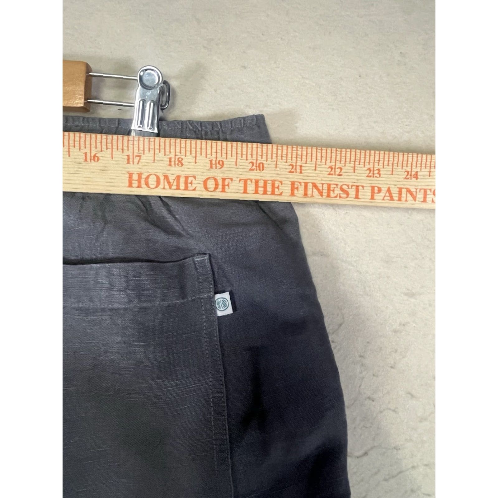 Cubavera **Cubavera Mens Linen-Blend Drawstring Elastic Gray Casual Shorts Size XL** User: **Cubavera Mens Linen-Blend Drawstring Gray Casual Shorts Size XL** Size US 36 / EU 52 - 3 Thumbnail