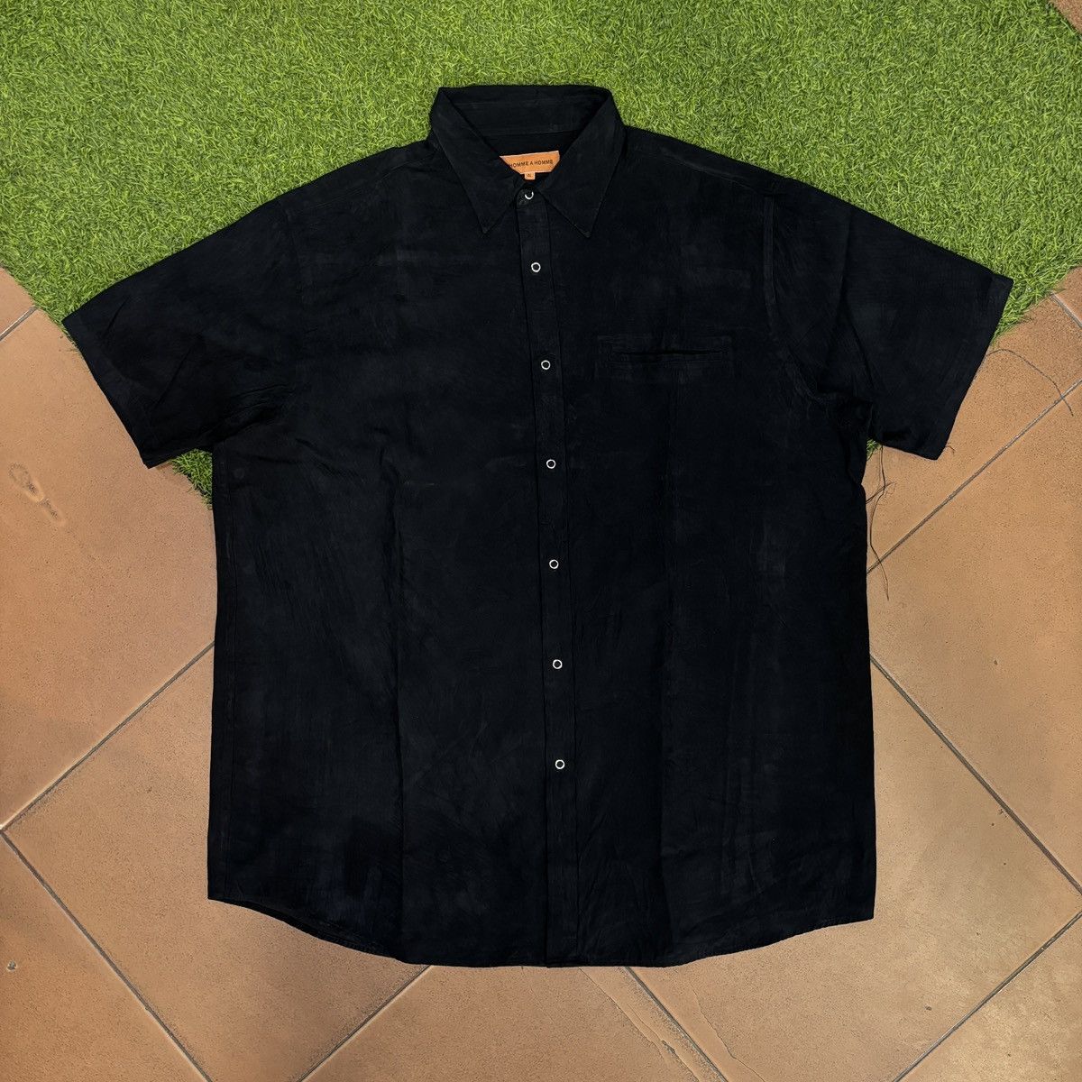 Other D’homme A Homme Suede Shirt Size US XXL / EU 58 / 5 - 1 Thumbnail