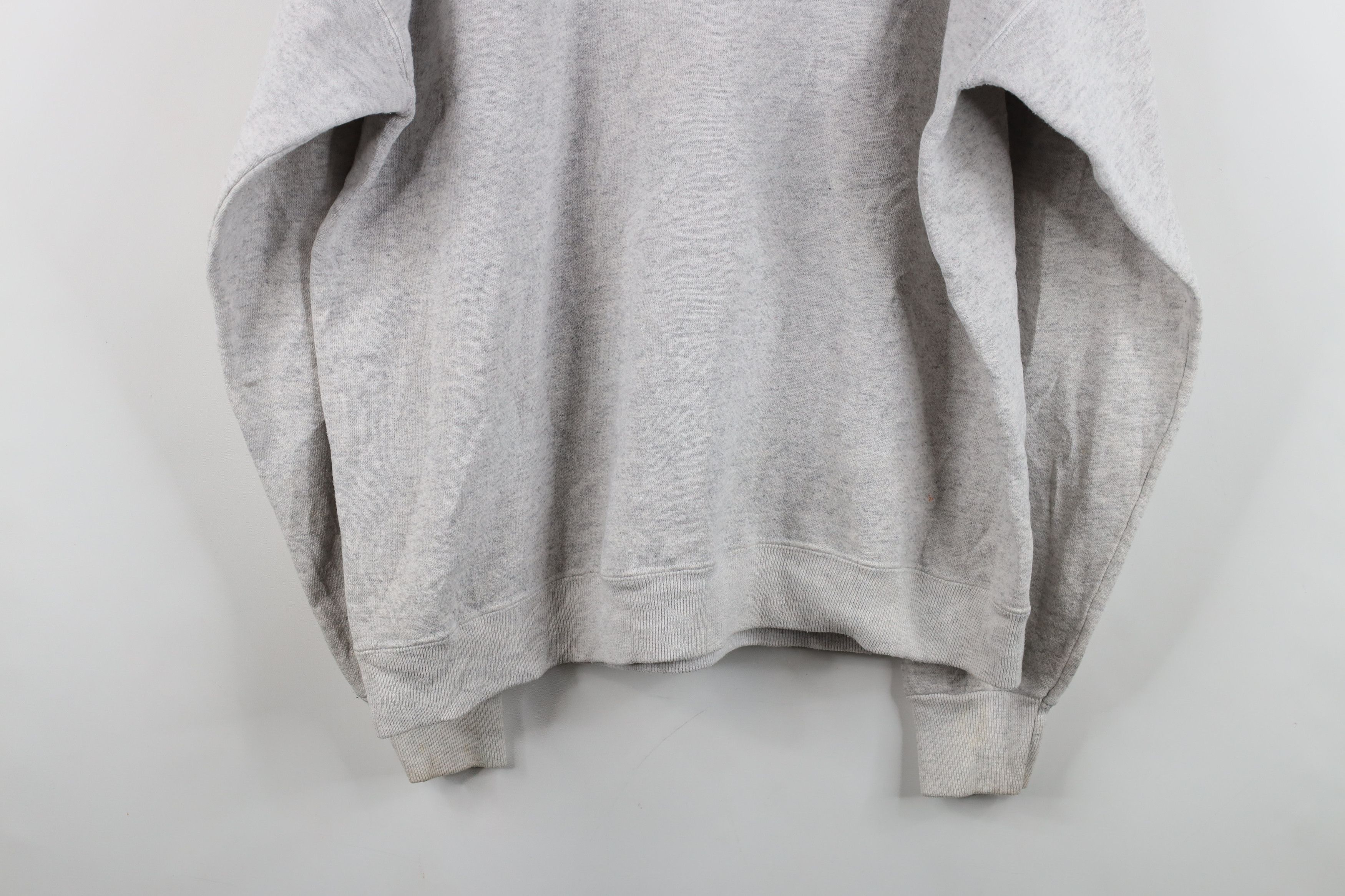 Vintage Vintage 90s Streetwear Ski Iowa Skiing Sweatshirt Gray USA Size US XL / EU 56 / 4 - 16 Thumbnail