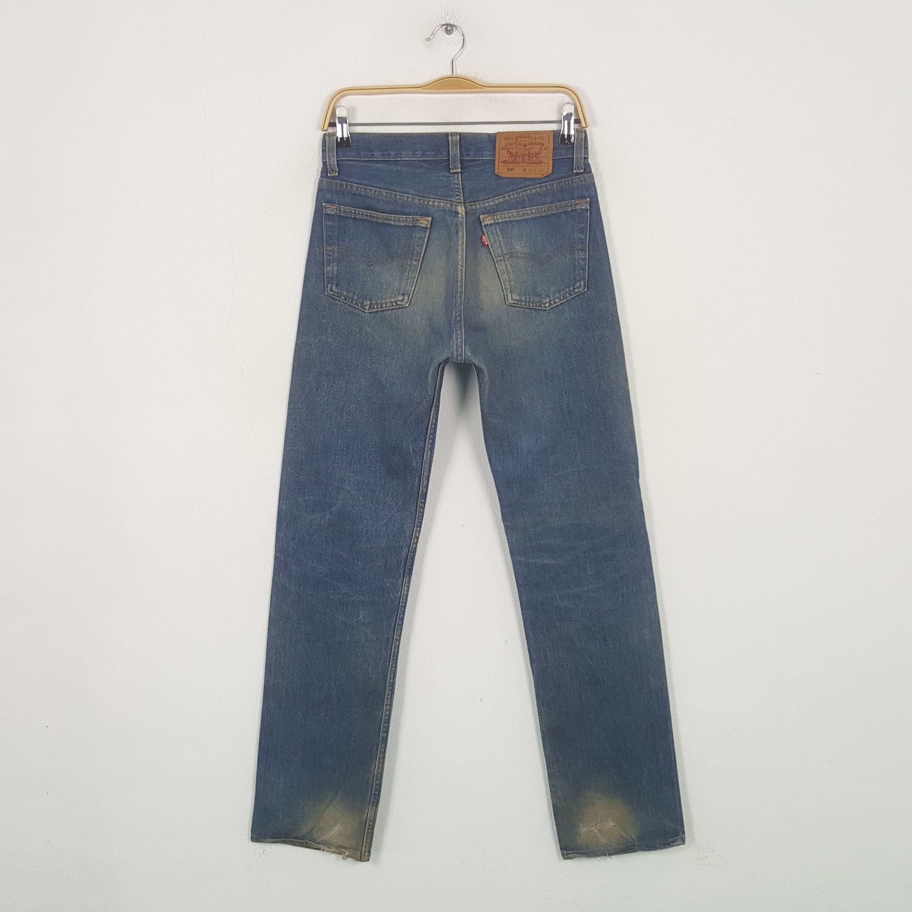 Levi's Vintage Levi's Strauss & Co USA 90's Denim Jeans RR12 Size US 29 - 4 Thumbnail