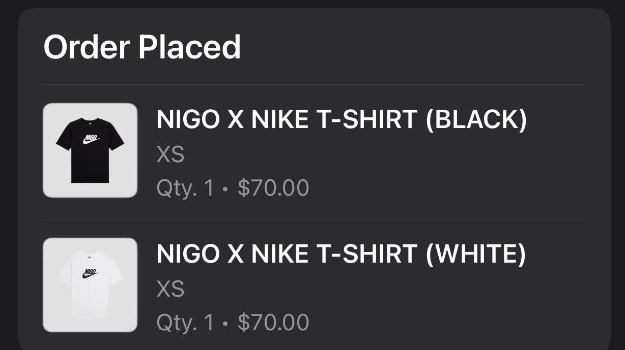 Human Made × Nigo × Nike NIGO X NIKE T SHIRT WHITE SIZE XS HUMAN MADE VERDY Size US XS / EU 42 / 0 - 2 Thumbnail