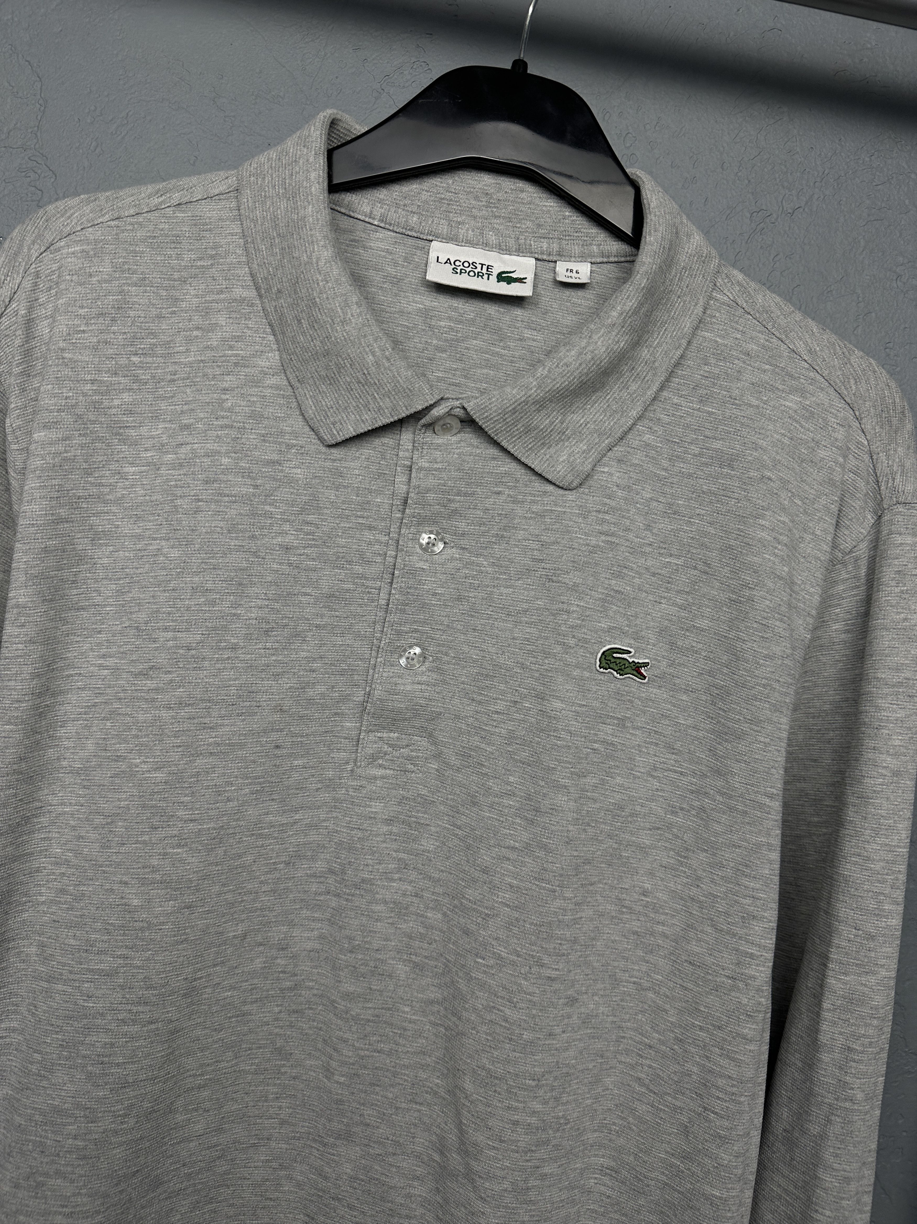 Lacoste Lacoste Vintage Mens Long Sleeve Polo Shirt Size 6 XL Size US XL / EU 56 / 4 - 2 Thumbnail