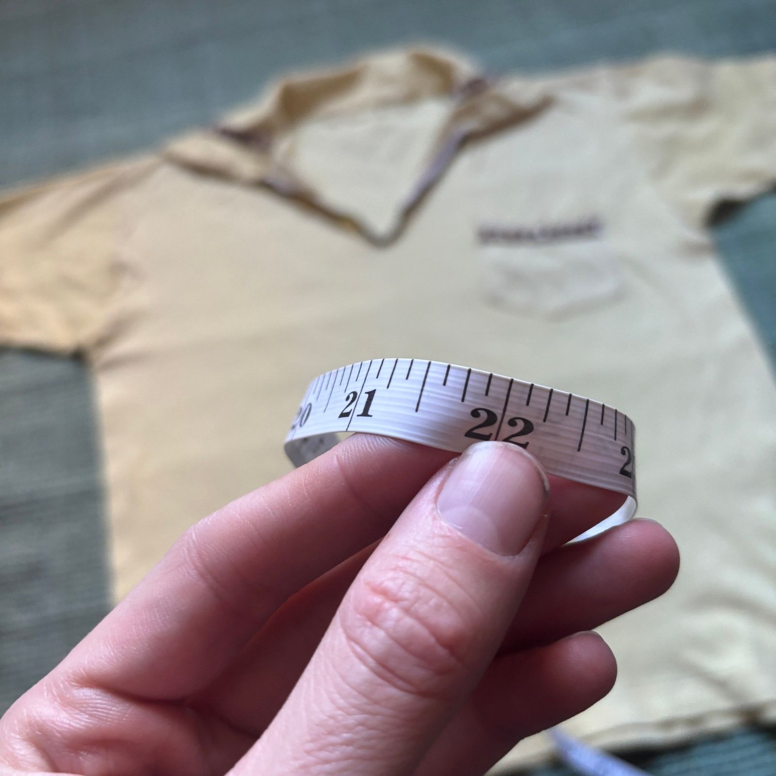 Vintage 1970s cotton womens collared yellow pocket tee shirt size M Size S / US 4 / IT 40 - 8 Thumbnail