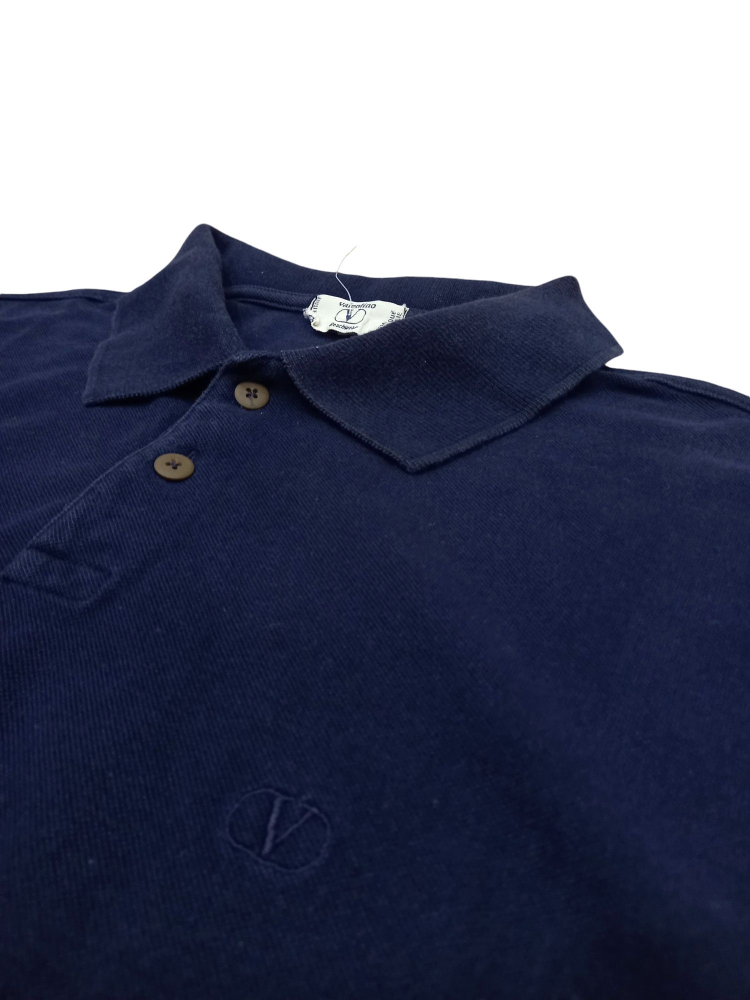 Designer × Valentino Vintage Valentino Made In Italy Smart Polo Size US L / EU 52-54 / 3 - 2 Thumbnail