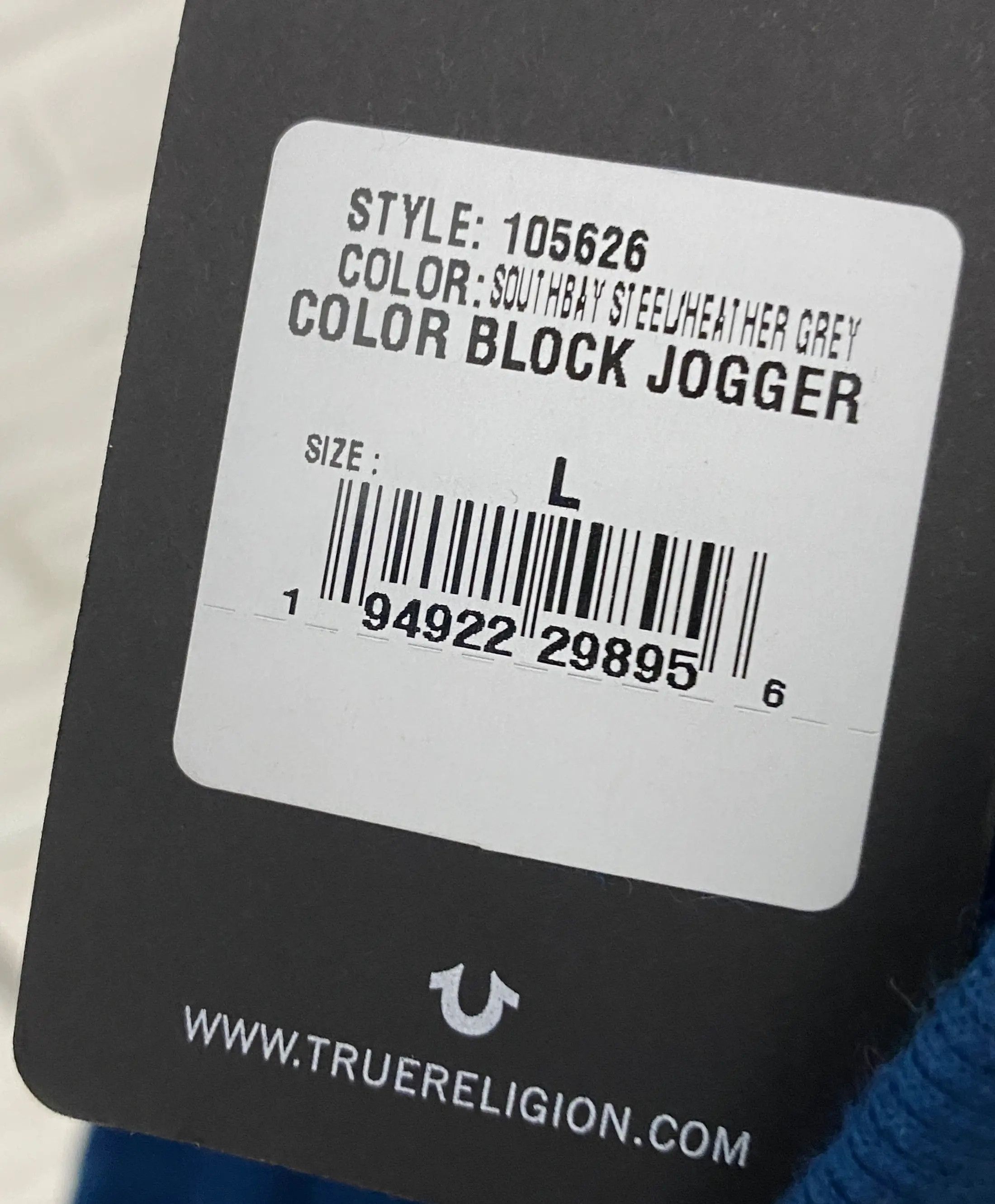 True Religion BNWT TRUE RELIGION Color Block Jogger Pants Logo Size L Size US 34 / EU 50 - 8 Thumbnail