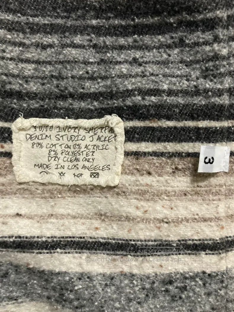 Greg Lauren Greg Lauren Furry denim patchwork jacket Size US L / EU 52-54 / 3 - 4 Thumbnail
