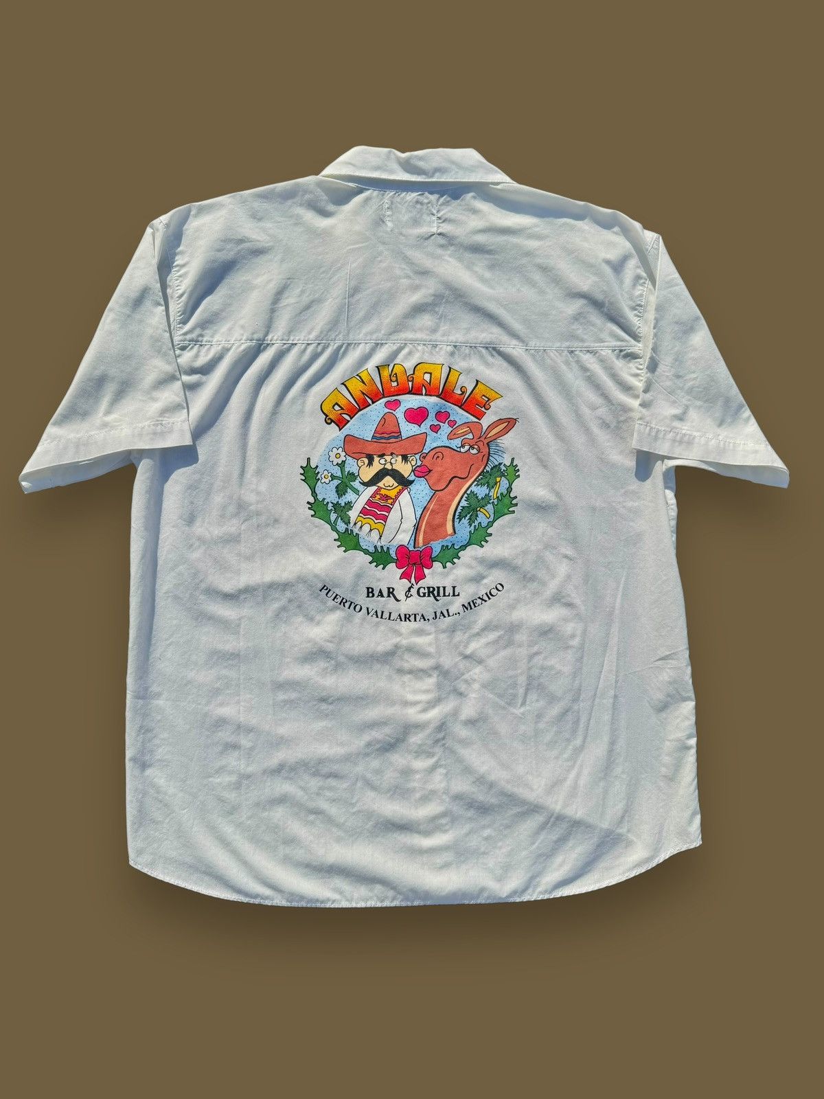 Vintage Vintage Mexico 90’s Tourist Souvenir Button Up Boho Shirt Size US L / EU 52-54 / 3 - 1 Thumbnail