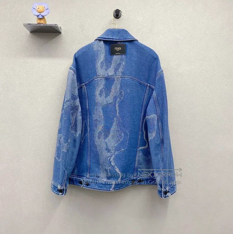 Fendi Fendi Blue Denim Set Size 46L - 3 Thumbnail