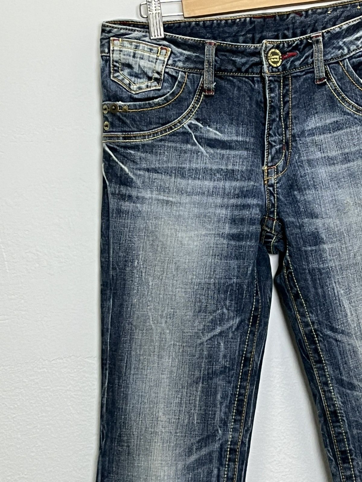 Cooper 🔥 Copper Smith Low Waisted Bootcut Flare Denim Jeans Size US 28 / EU 44 - 6 Thumbnail