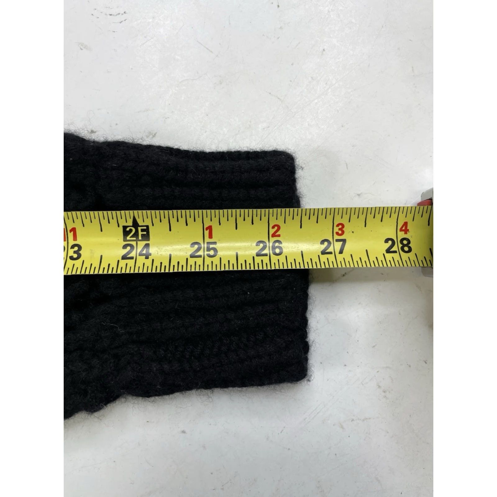 Vintage leetha 100% Cashmere Black Chunky-Knit Crew Neck Sweater Women's Small Size S / US 4 / IT 40 - 4 Thumbnail