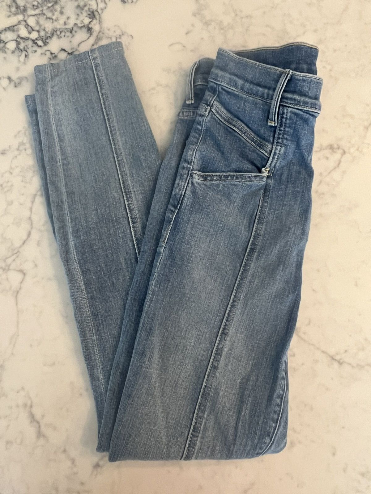 MOTHER Mother Jeans The Seamed Swooner Hover 25 Blowing Kisses Size 25" / US 0 / IT 36 - 2 Thumbnail