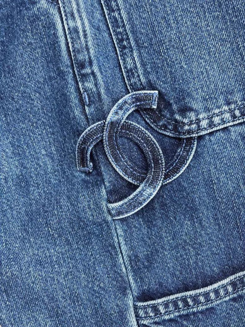 Chanel Chanel Blue jeans Size 27" / US 4 / IT 40 - 3 Thumbnail