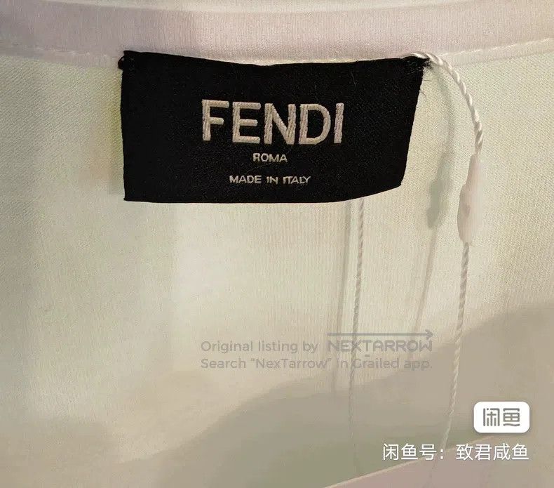 Fendi Fendi Letter Logo Short Sleeve Size US L / EU 52-54 / 3 - 6 Thumbnail