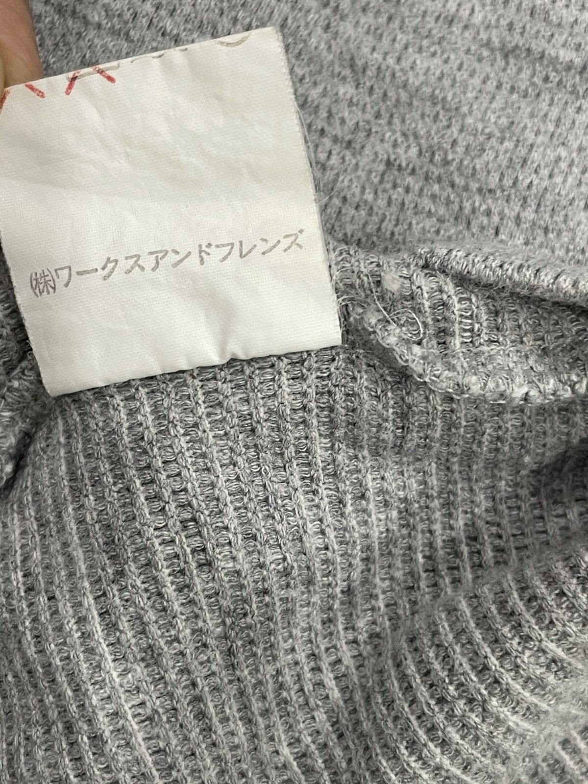 Yohji Yamamoto WXYZ Workshop Long Sleeve Tshirt Size ONE SIZE - 5 Thumbnail