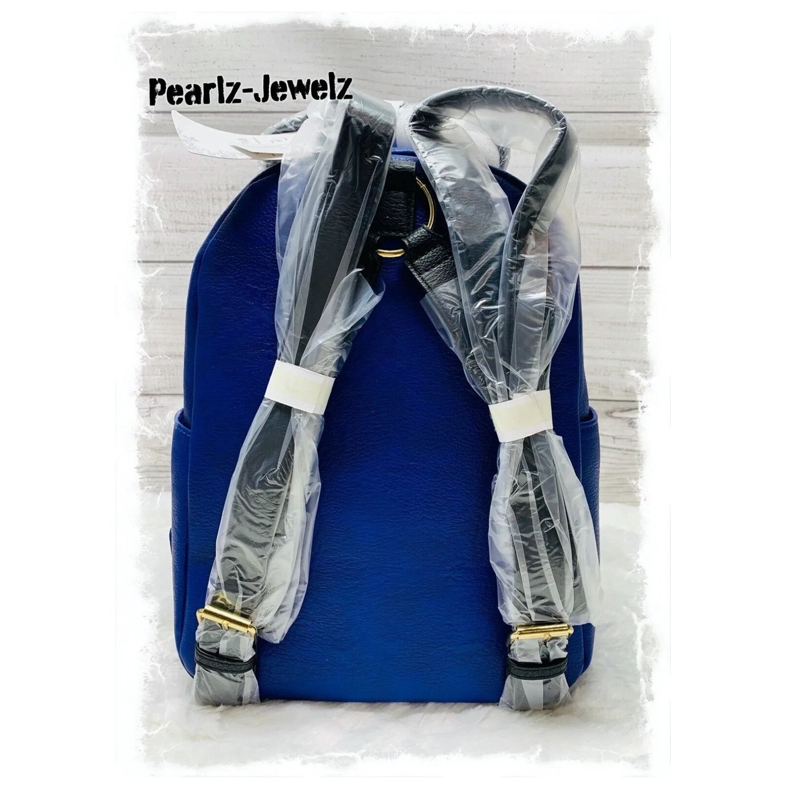 Disney Loungefly Disney Winnie the Pooh Blue Verbiage Mini Backpack Size ONE SIZE - 2 Thumbnail