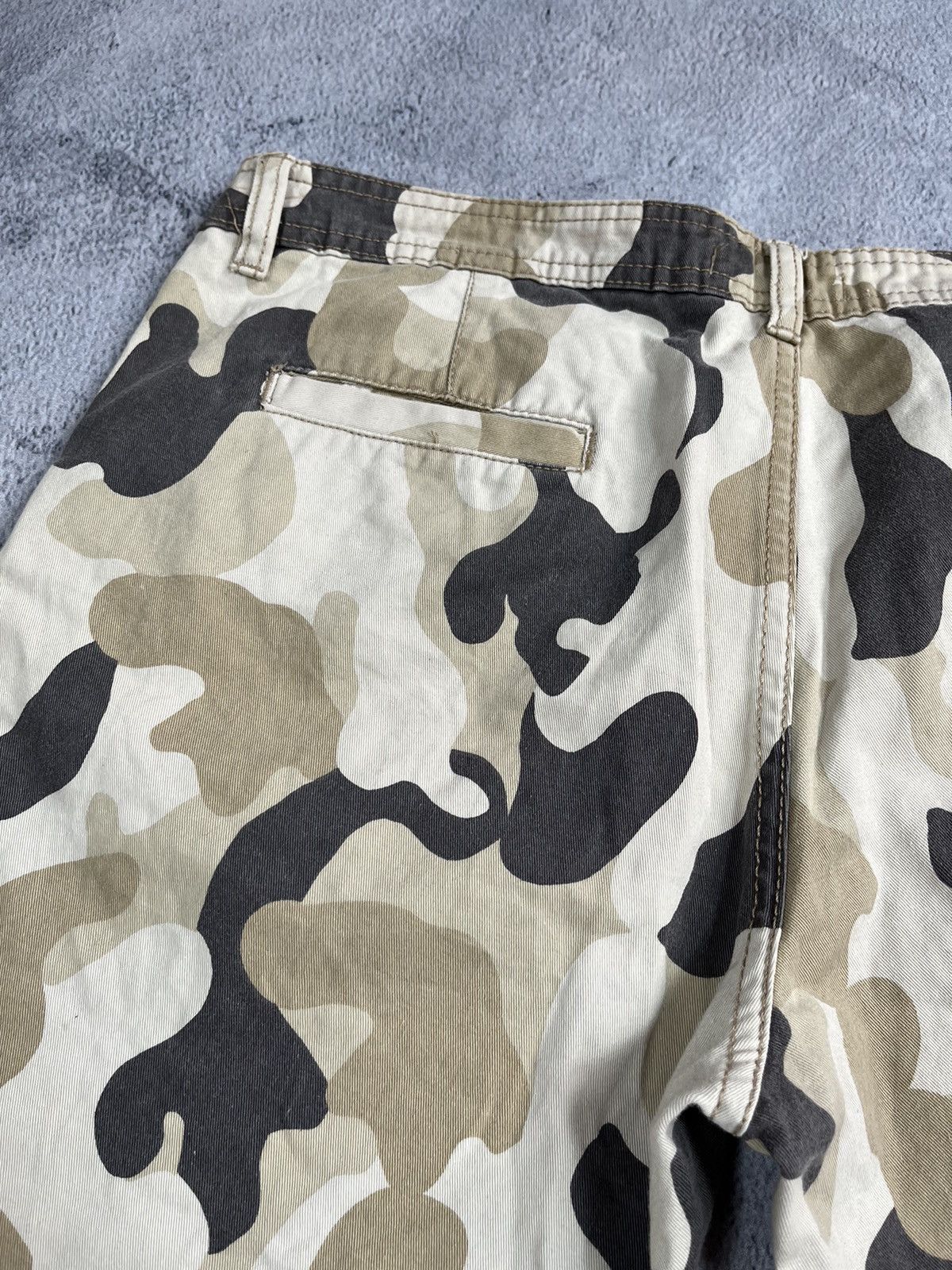 Japanese Brand × Vintage Vintage Y2K Low Rise camo double knee style pants japan M Size 28" / US 6 / IT 42 - 12 Thumbnail