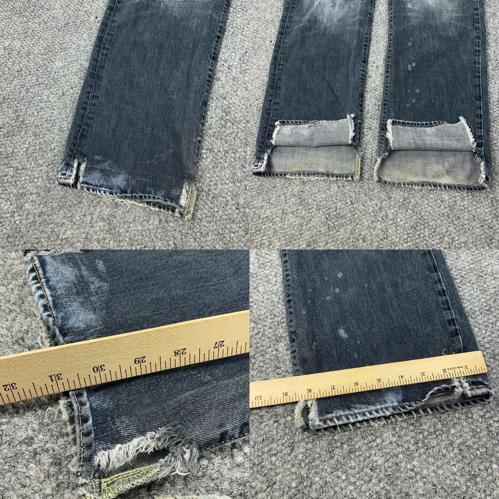 American Eagle Outfitters VINTAGE American Eagle Men's Jeans 30 Waist Medium Wash Baggy Distressed 90s Grunge Casual Size US 30 / EU 46 - 8 Thumbnail