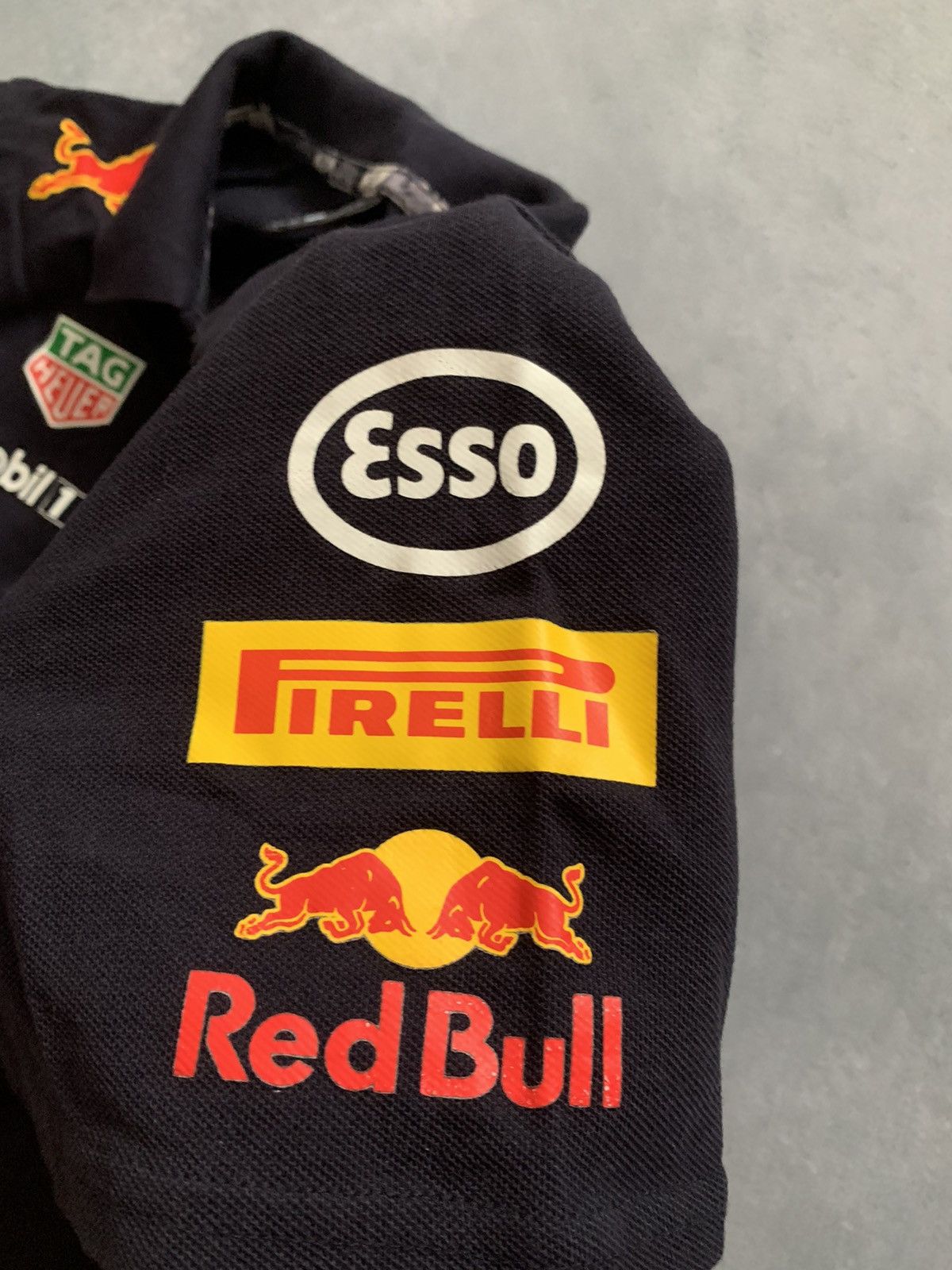 Puma × Red Bull Puma Women’s Red Bull F1 Racing Aston Martin Polo Shirt Size M / US 6-8 / IT 42-44 - 10 Thumbnail