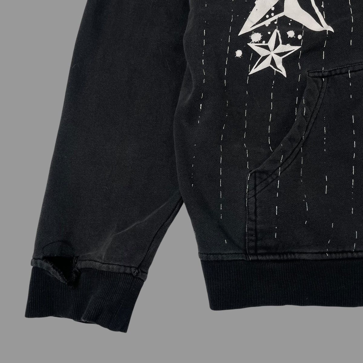 Vintage Vintage Y2K skull zip up hoodie Size US L / EU 52-54 / 3 - 3 Thumbnail