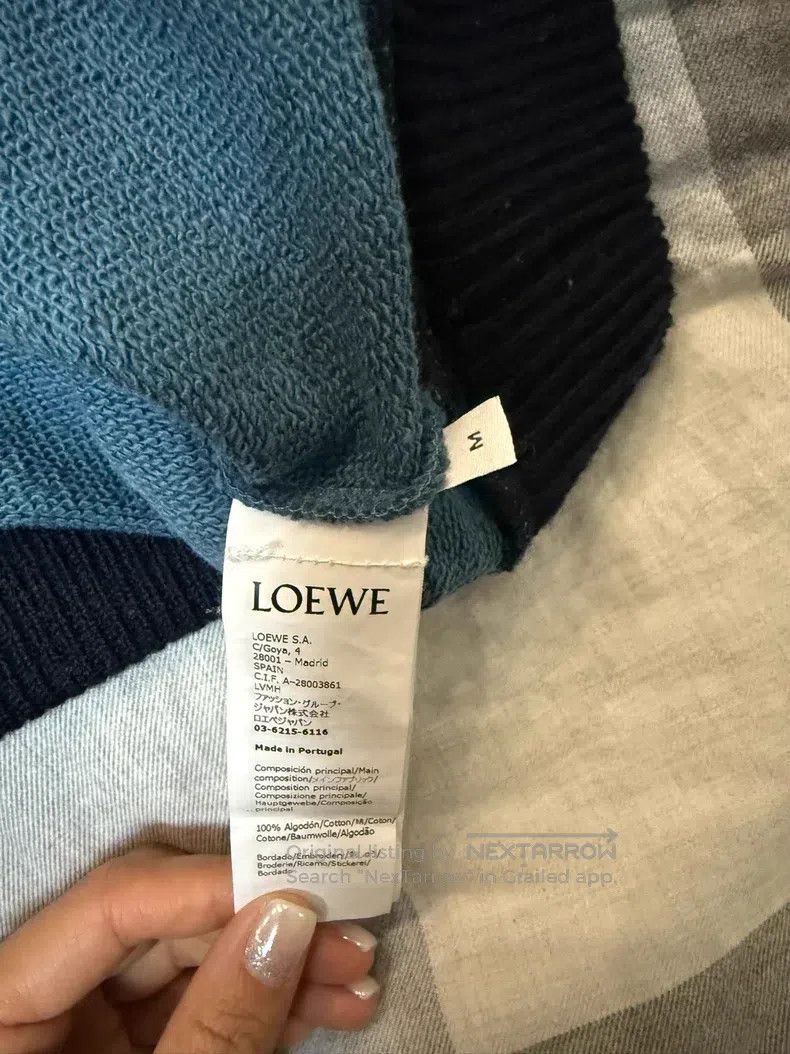 Loewe Loewe Cotton Anagram Sweatshirt Size M / US 6-8 / IT 42-44 - 3 Thumbnail