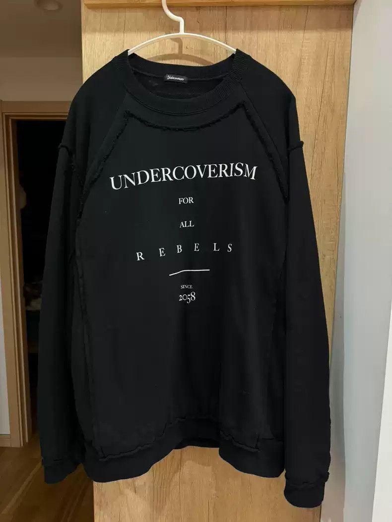 Undercover UNDERCOVERISM undercover Takahashi shield senior branch men's letter logo round neck jumper hoodie Size US L / EU 52-54 / 3 - 1 Thumbnail