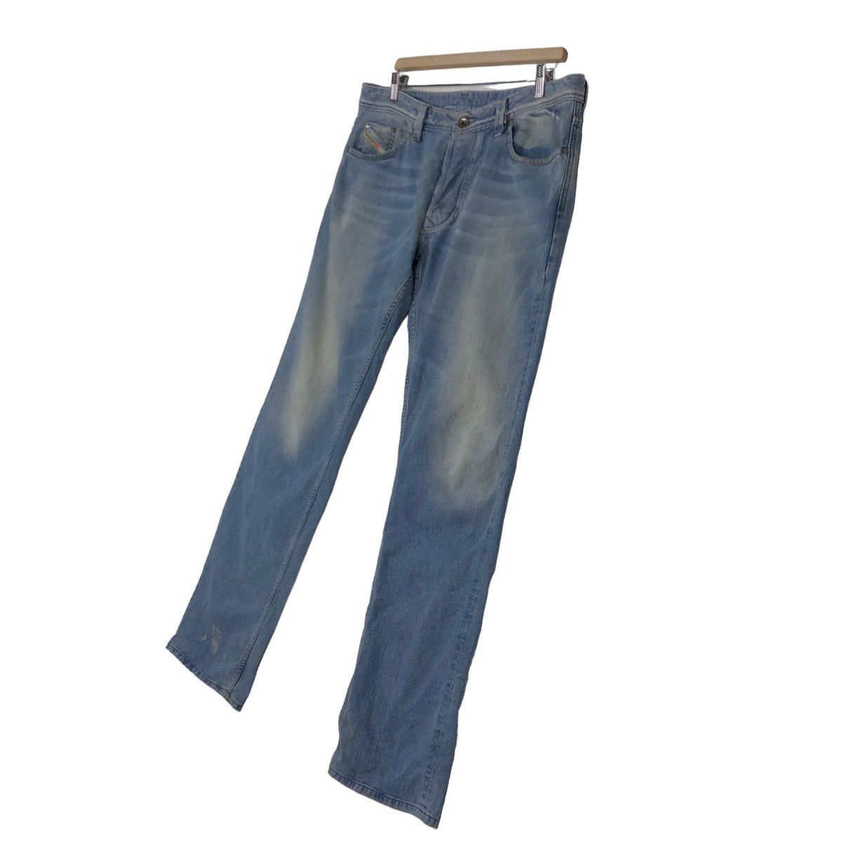 Diesel 🔥Biker Denim Jeans Diesel Industry Denim Division Size US 38 / EU 54 - 2 Thumbnail