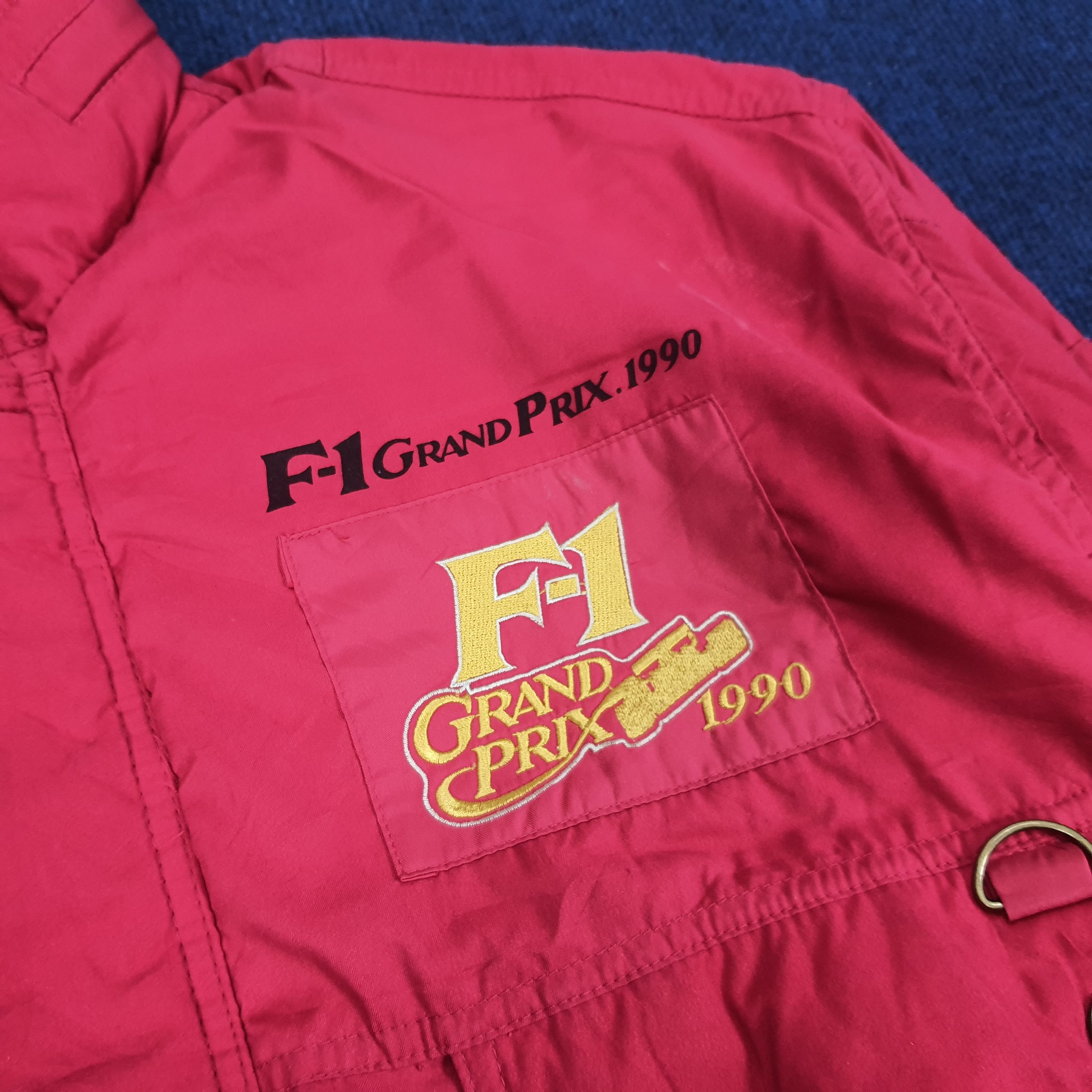 Japanese Brand × Vintage Vintage F-1 Grand Prix 1990 Motorsports Jacket Size US XL / EU 56 / 4 - 2 Thumbnail