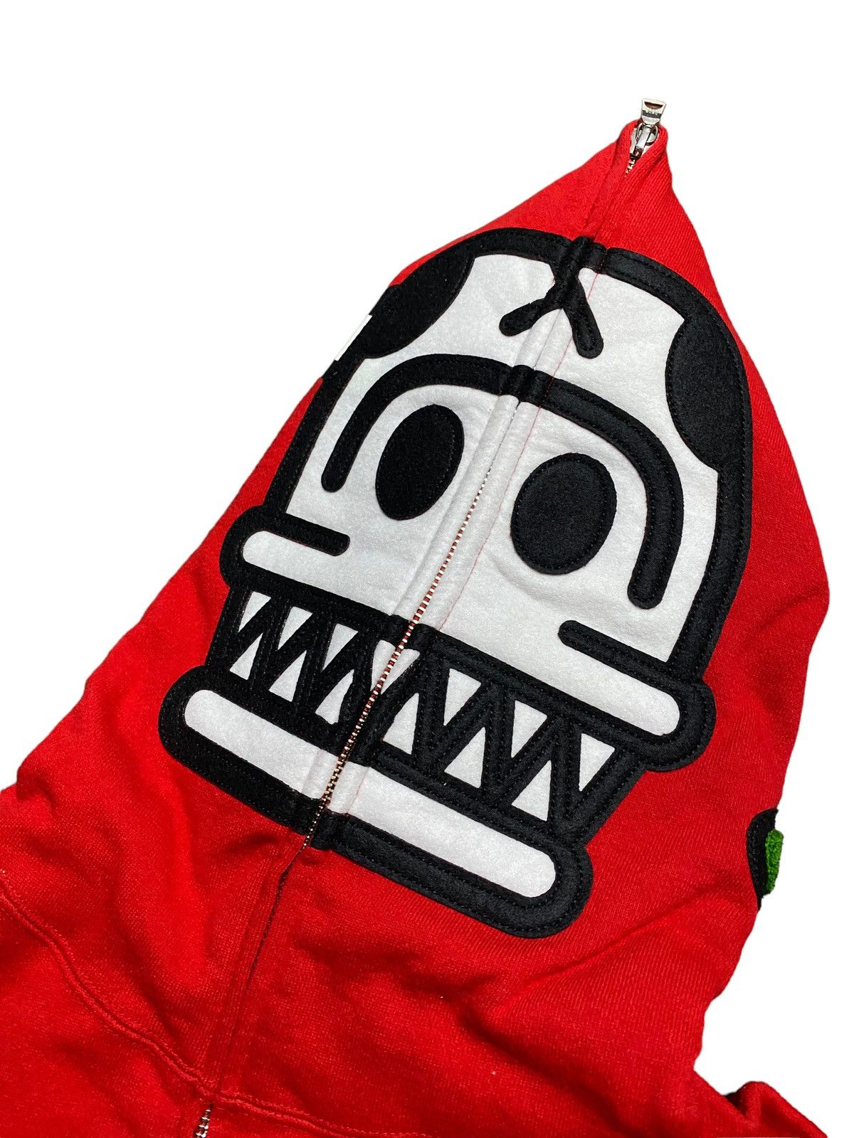 Bape BAPE Jurassic Full Zip Hoodie Red Size US L / EU 52-54 / 3 - 3 Thumbnail