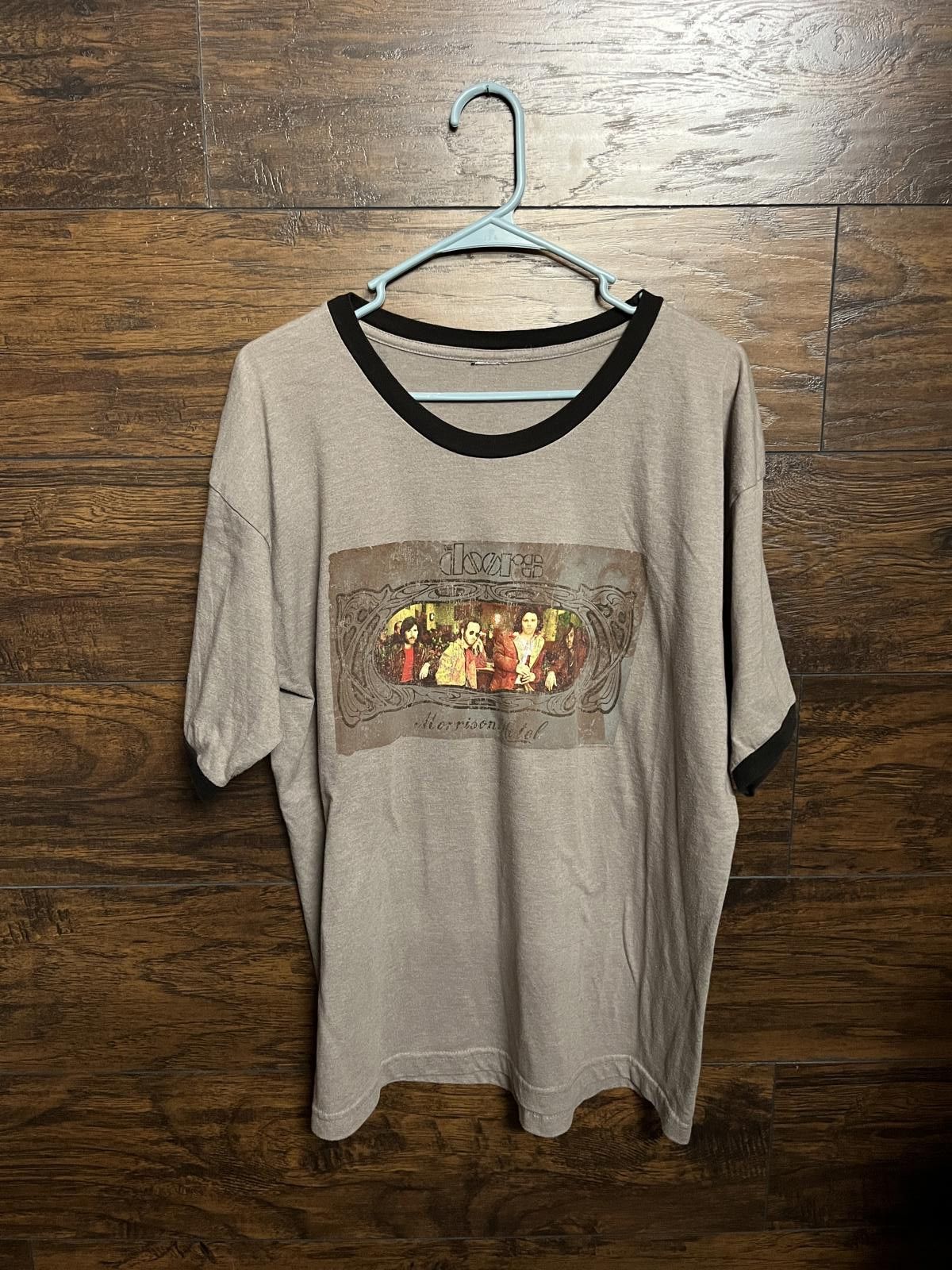 Designer Vintage The Doors Ringer Shirt - Jim Morrison Hotel T-shirt ...