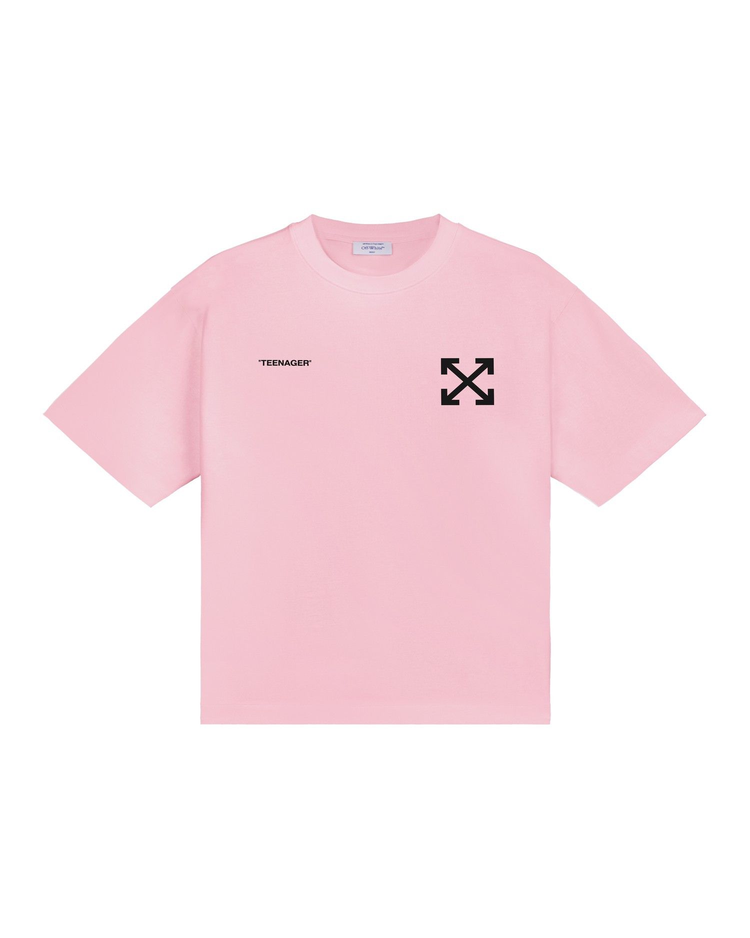 Off-White Off-White SS19 Graffiti Pink Arrows T-shirts | Grailed