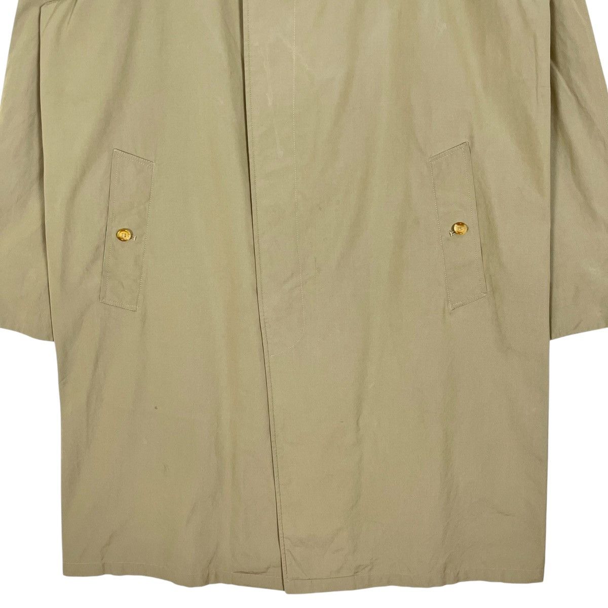 Burberry × Vintage Vintage Burberrys Single Layer Nova Check Women Trench Coat Size L / US 10 / IT 46 - 4 Thumbnail