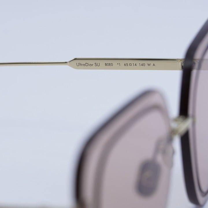 Dior New Dior ULTRADIOR SU B0E0 Sunglasses - Gold Frame, Nude Size ONE SIZE - 6 Thumbnail